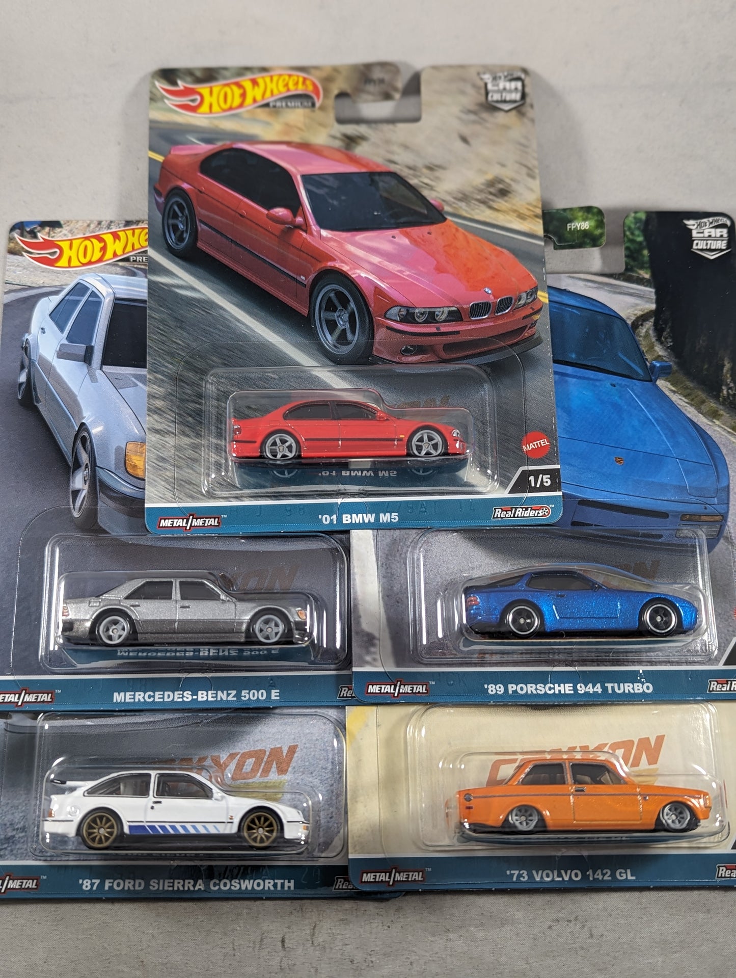 Canyon Carvers , Set of 5 , Car Culture