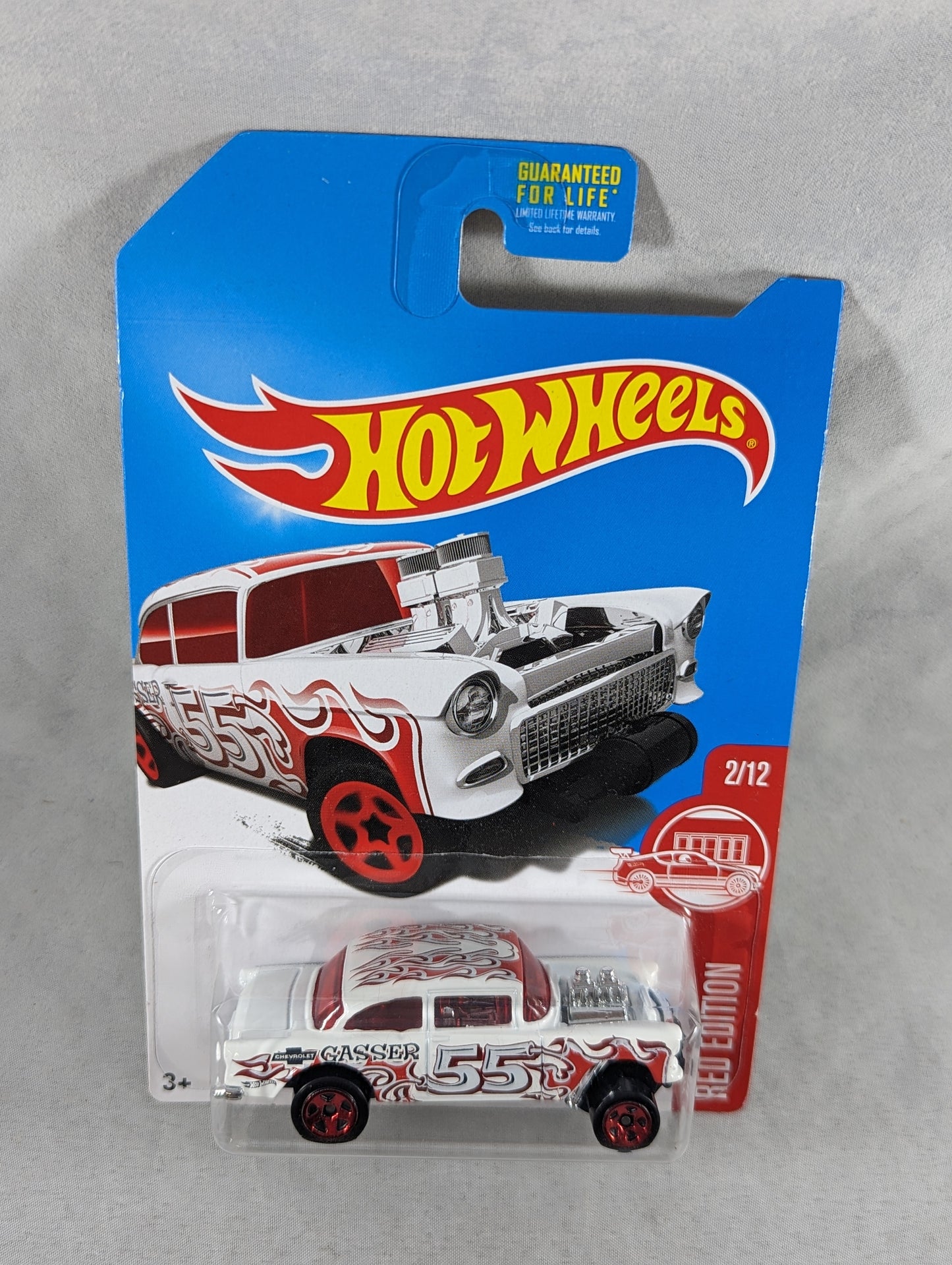 Hot Wheels '55 Chevy Bel Air Gasser Red Edition