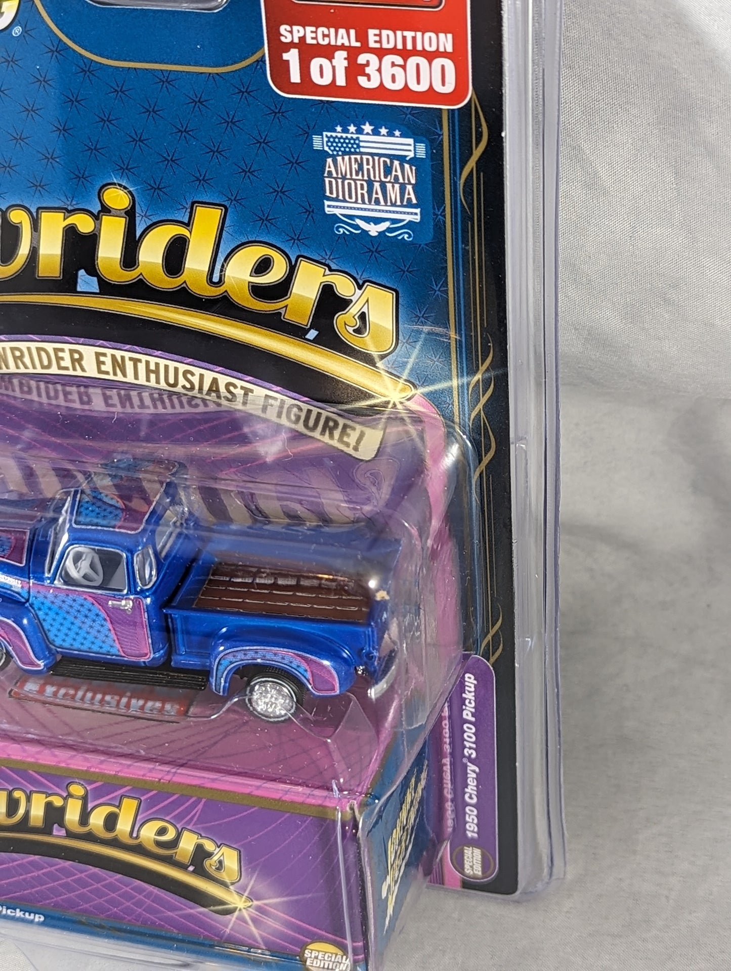 Johnny Lightning Lowriders 1950 Chevrolet Pickup with Figure