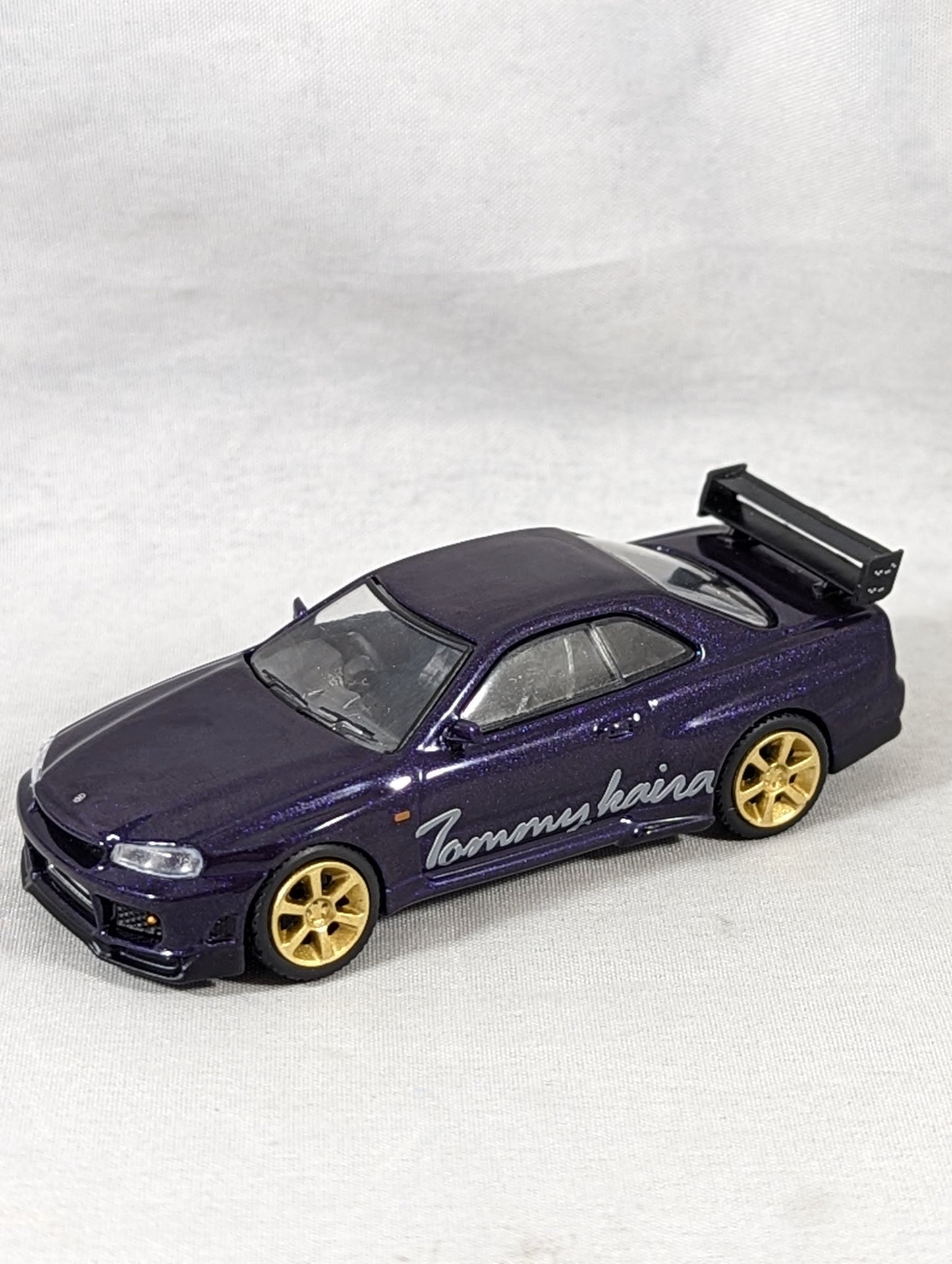 Mini GT Nissan Skyline GT-R R34 Tommykaira R-z Midnight Purple