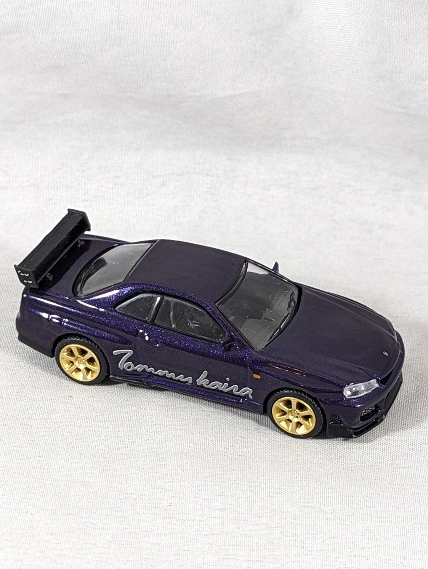 Mini GT Nissan Skyline GT-R R34 Tommykaira R-z Midnight Purple