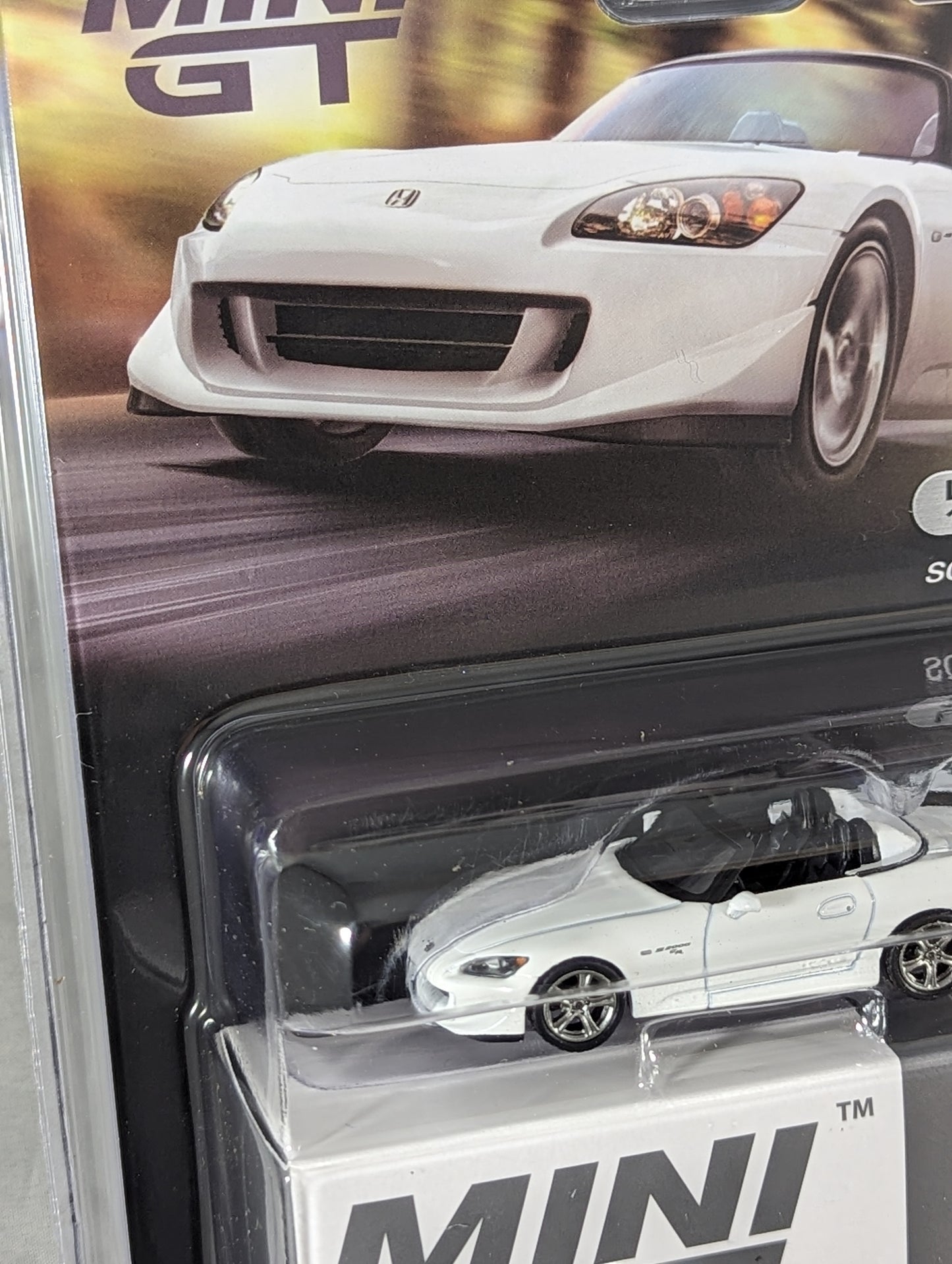 Mini GT Honda S2000 CR Grand Prix White