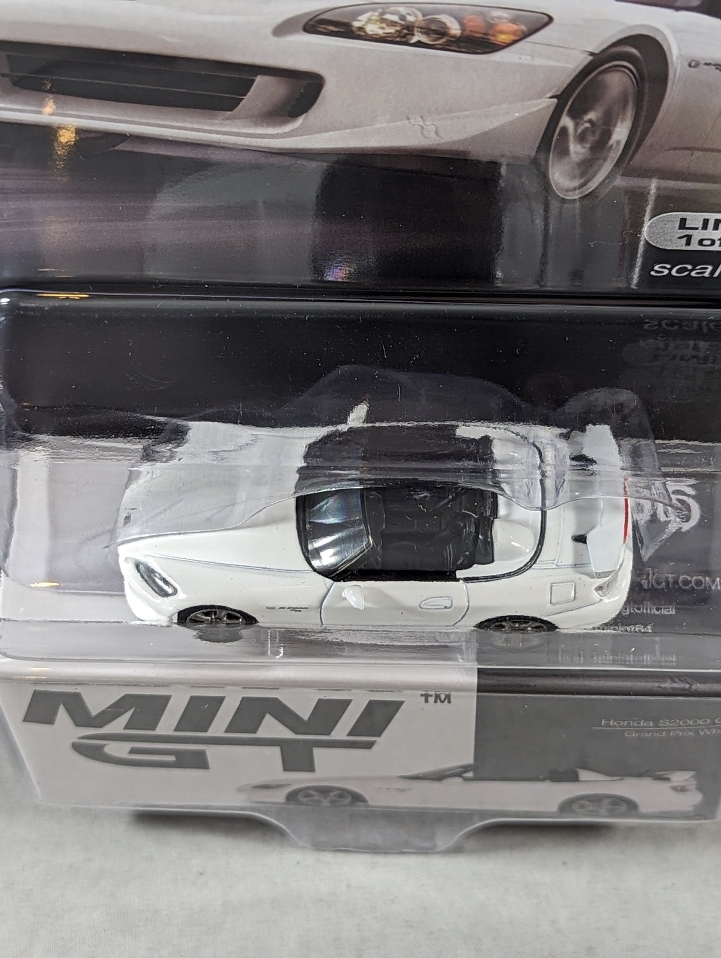 Mini GT Honda S2000 CR Grand Prix White