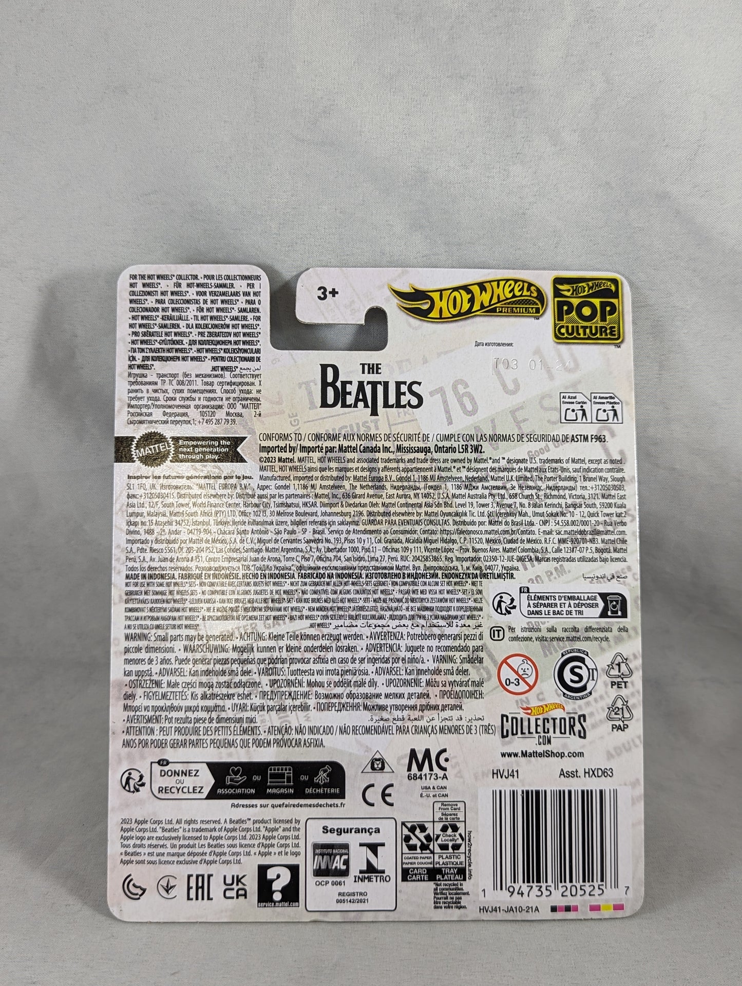 Hot Wheels Hiway Hauler The Beatles Pop Culture