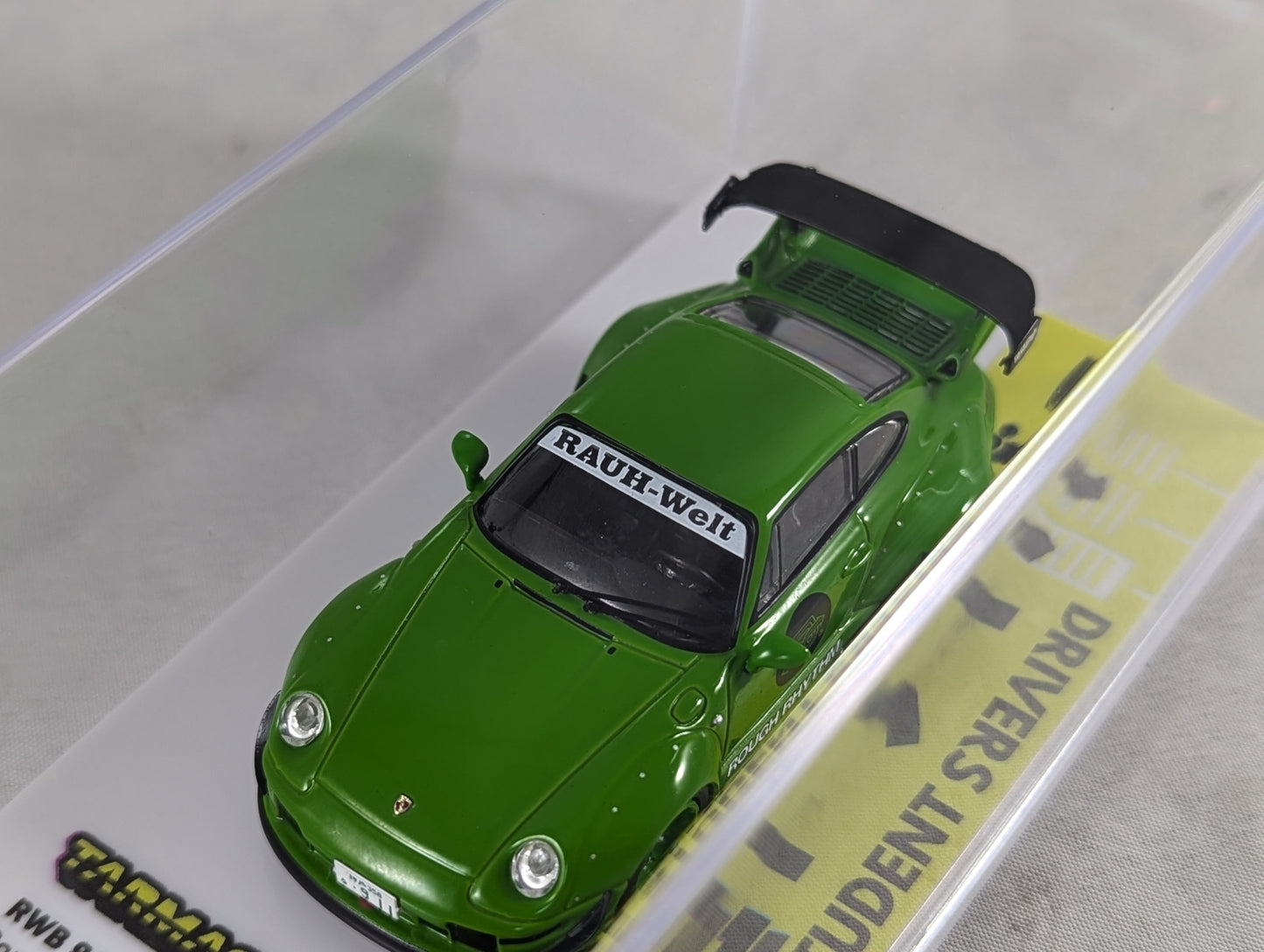 Tarmac Works RWB 993 Rough Rhythm Fuel Fest Student Driver Sealed