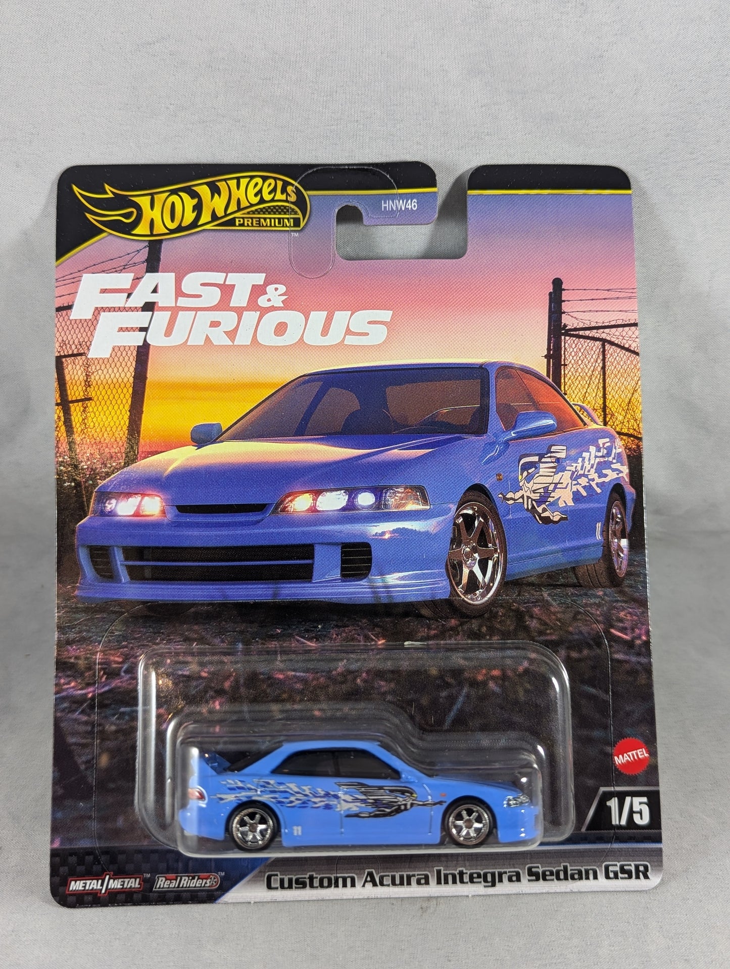 2024 Hot Wheels Premium Fast And Furious / G Case / Set Of Five