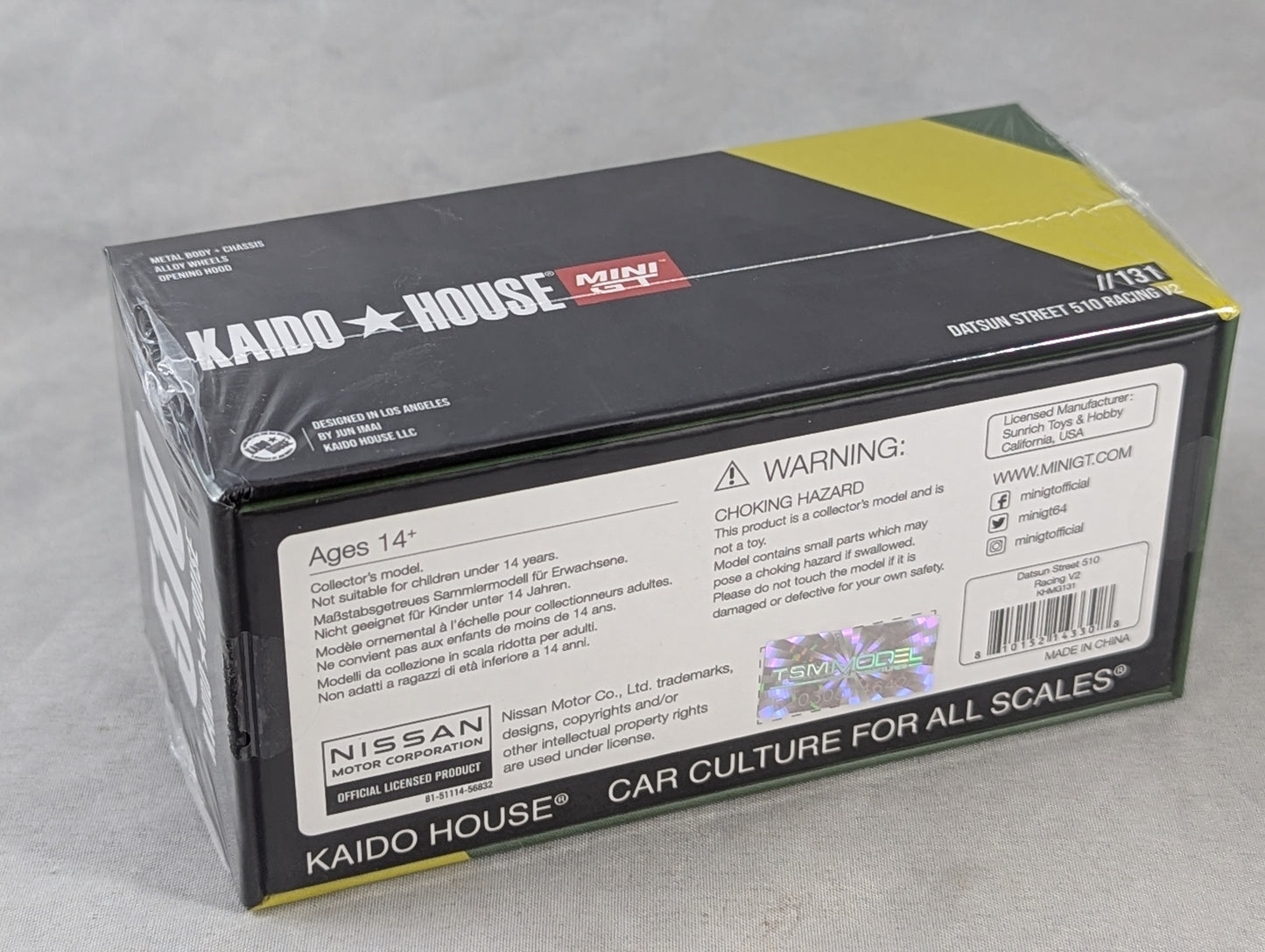 Mini GT Kaido House Datsun 510 Kaido Racing V2 Sealed