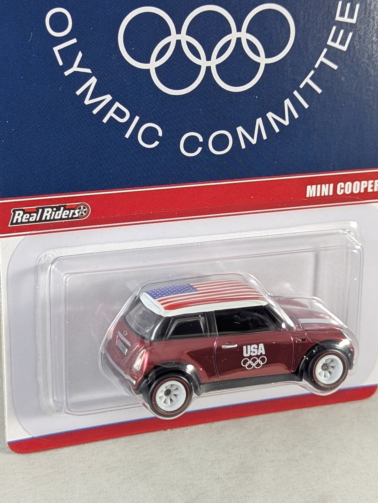 2012 Hot Wheels Olympic Mini Cooper