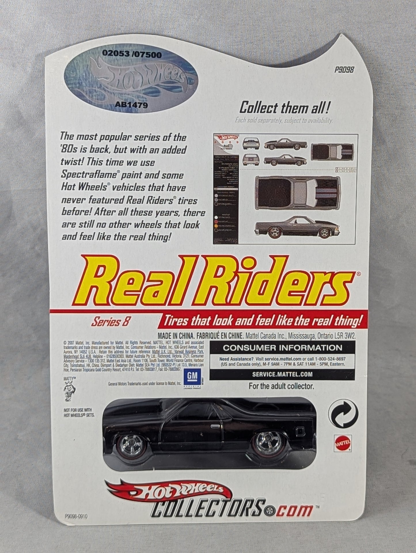 Hot wheels RLC 1980 El Camino Series 8