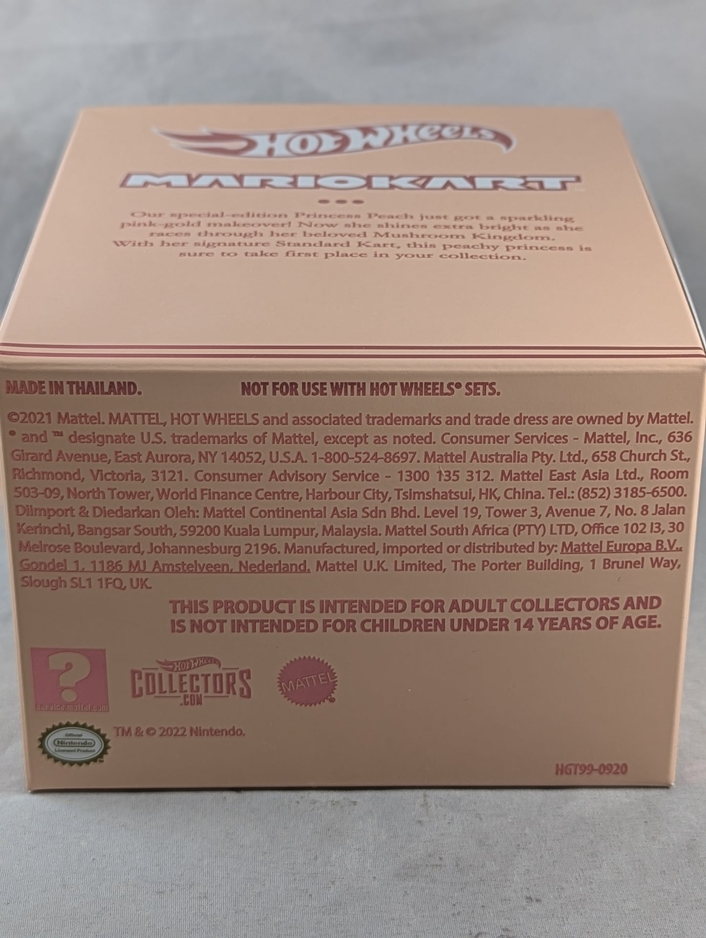 Hot Wheels RLC Pink Gold Peach SDCC