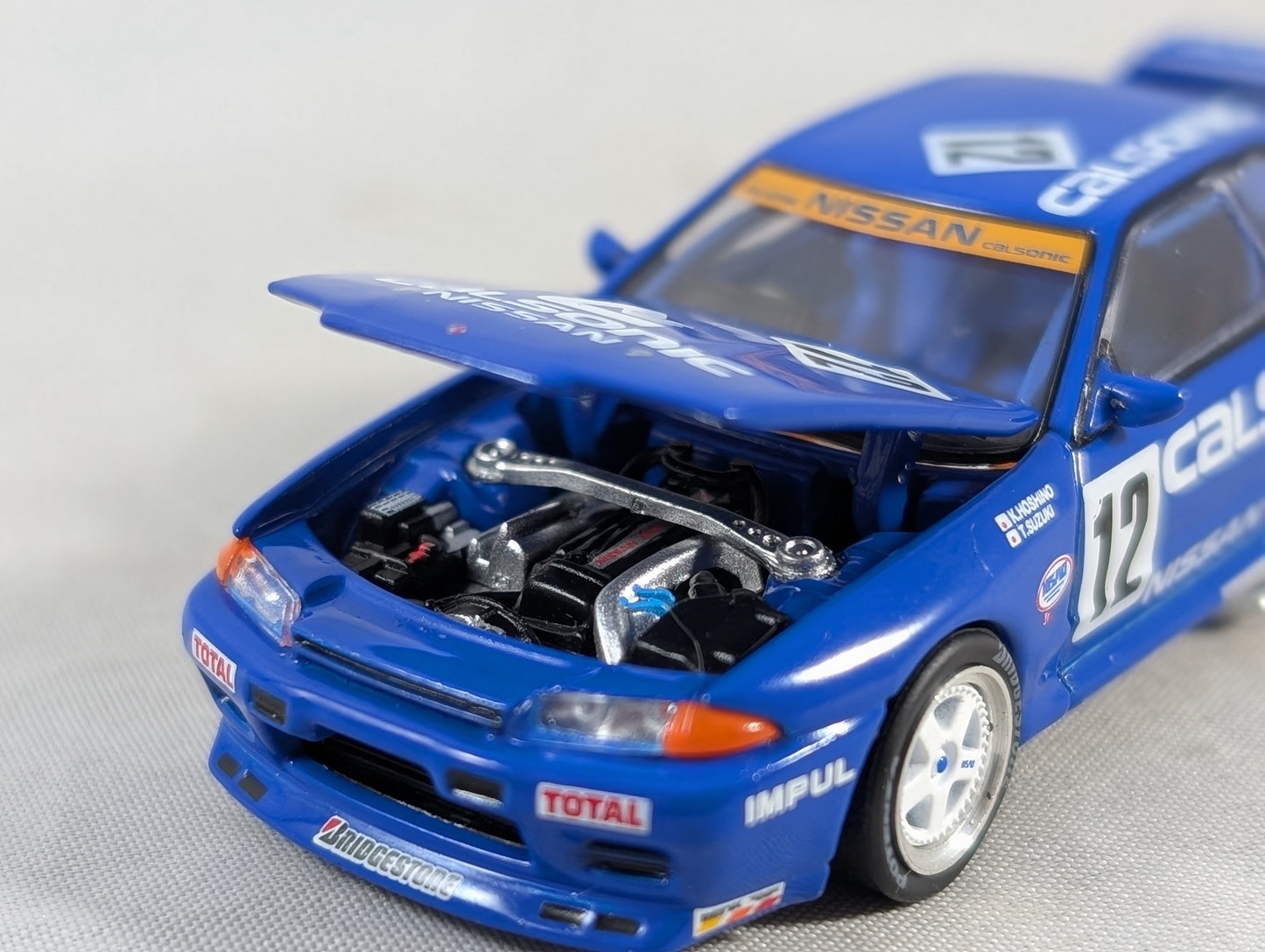 Pop Race Nissan Skyline GTR R32 JTC 1990 PR64-104 Sealed