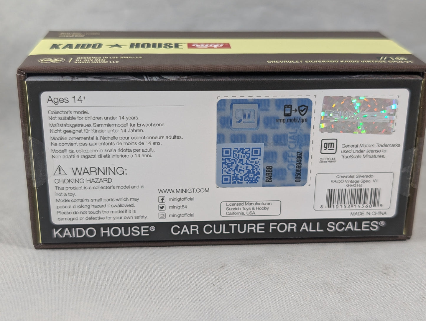 Kaido House Chevy Silverado Kaido Vintage Spec V1 Sealed
