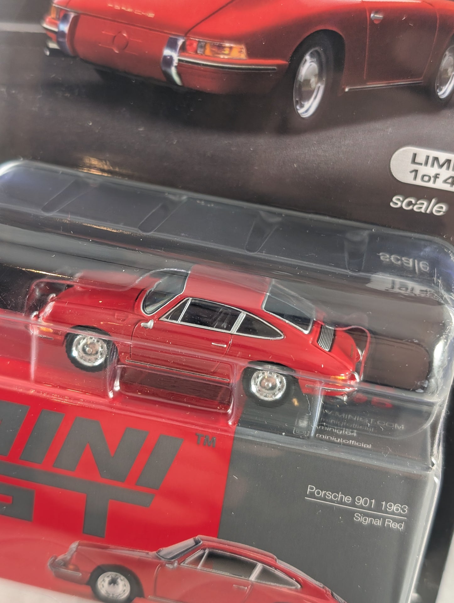 Mini GT Porsche 901 1963 Signal Red