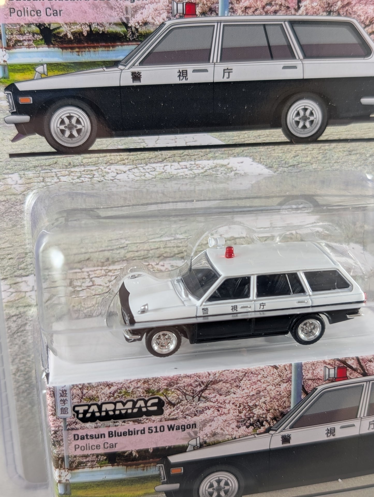 Tarmac Datsun Bluebird 510 Wagon Police Car