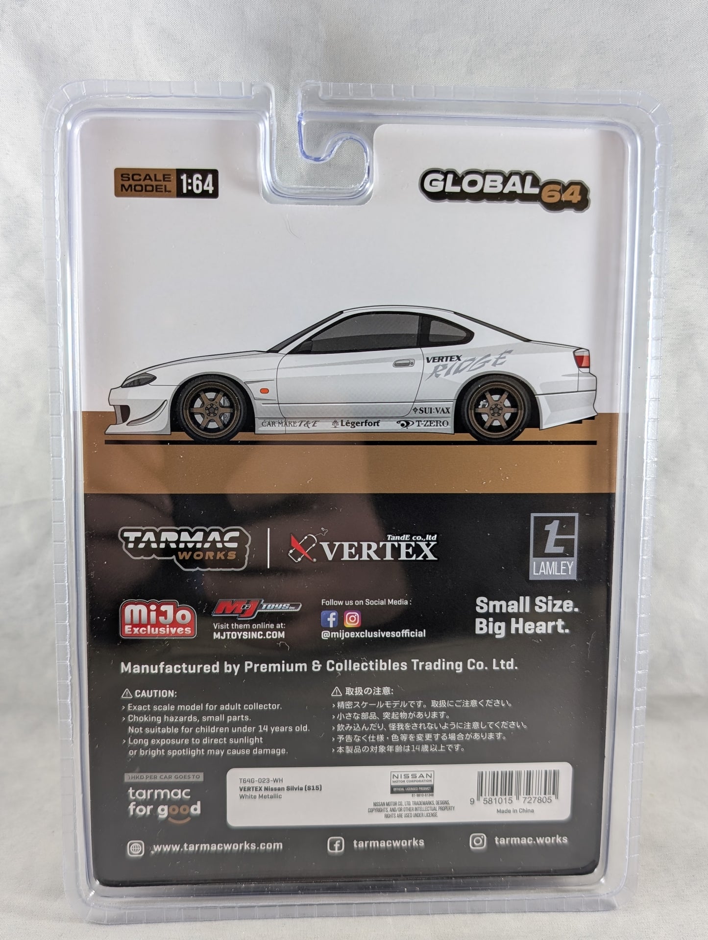 Tarmac Works Vertex Nissan Silvia S15 Mijo Exclusive