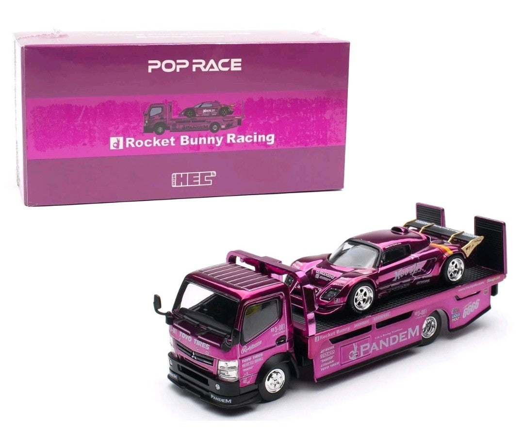 Pop Race HEC Pandem Elise and Fuso Truck Sealed