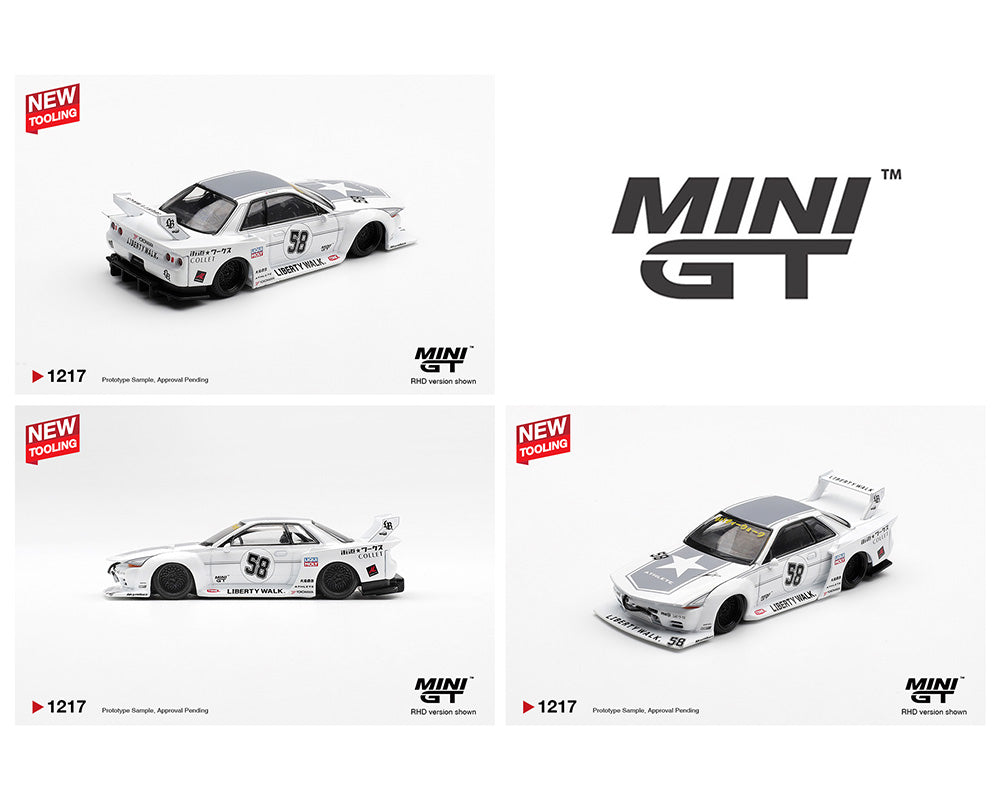 Mini GT 1:64 Nissan GT-R32 LB-Kaido Works TAS 2025