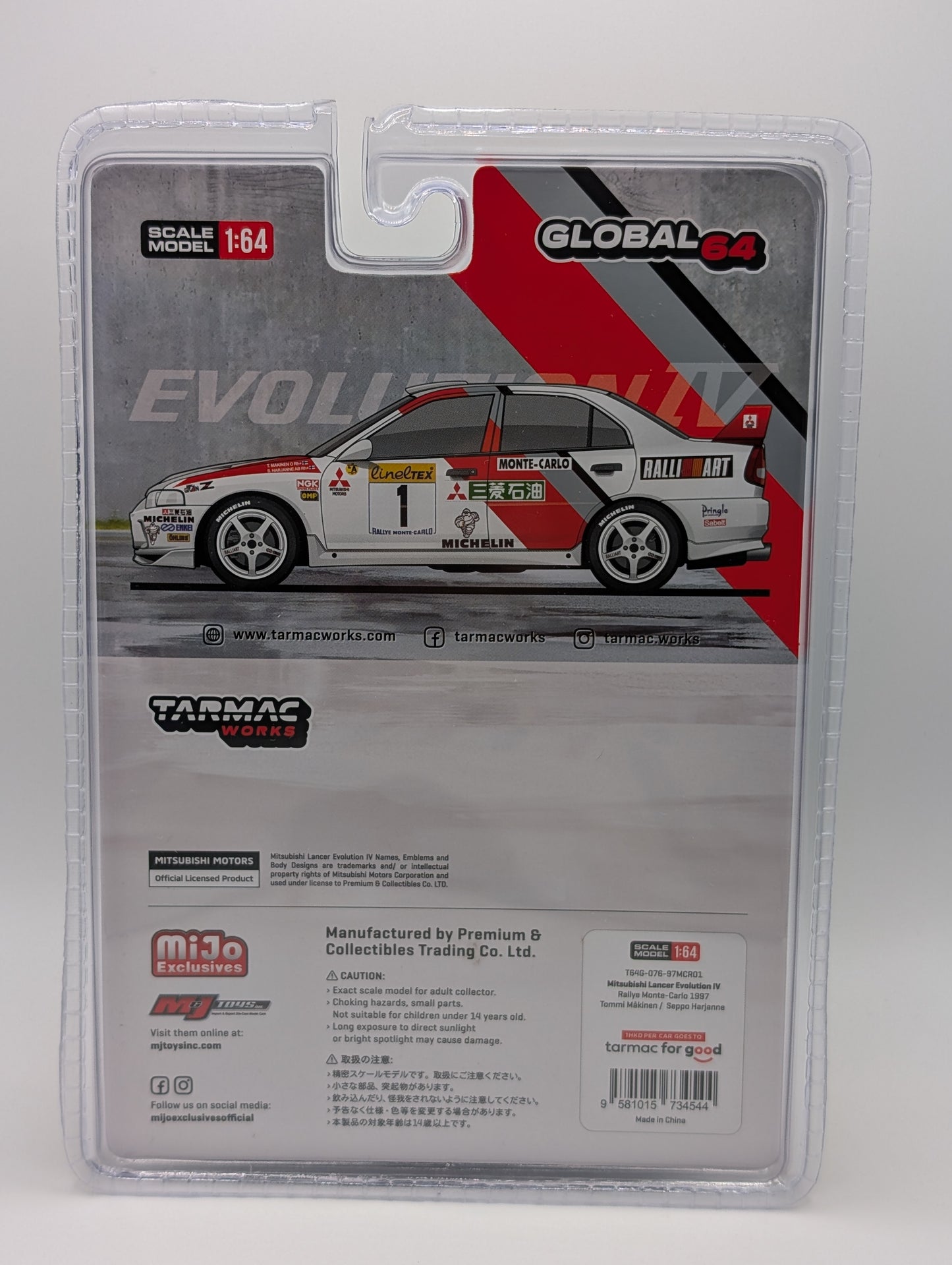 Tarmac Mitsubishi Lancer Evolution IV Rallye Monte Carlo 1997