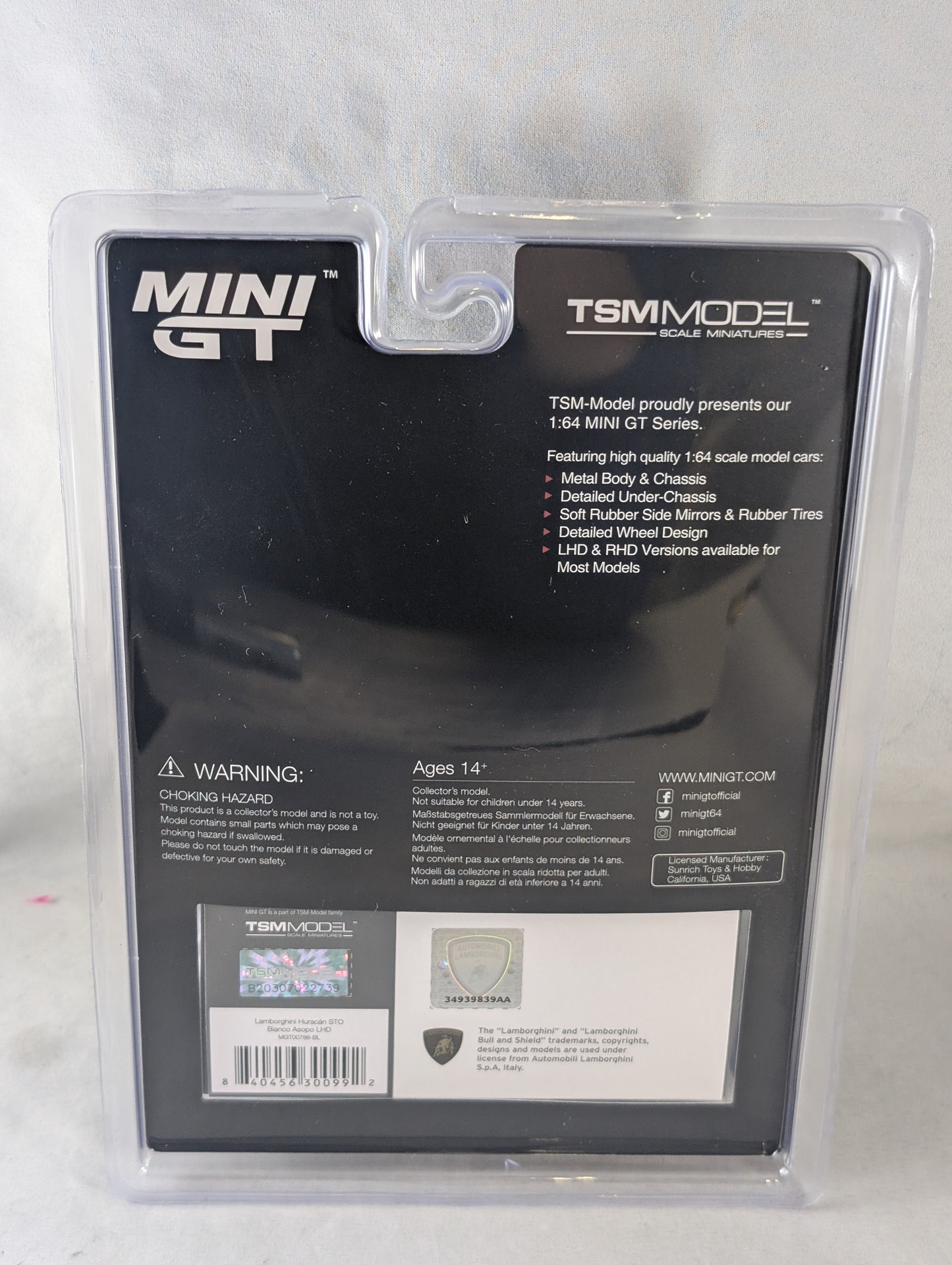 Mini GT Lamborghini Huracan STO