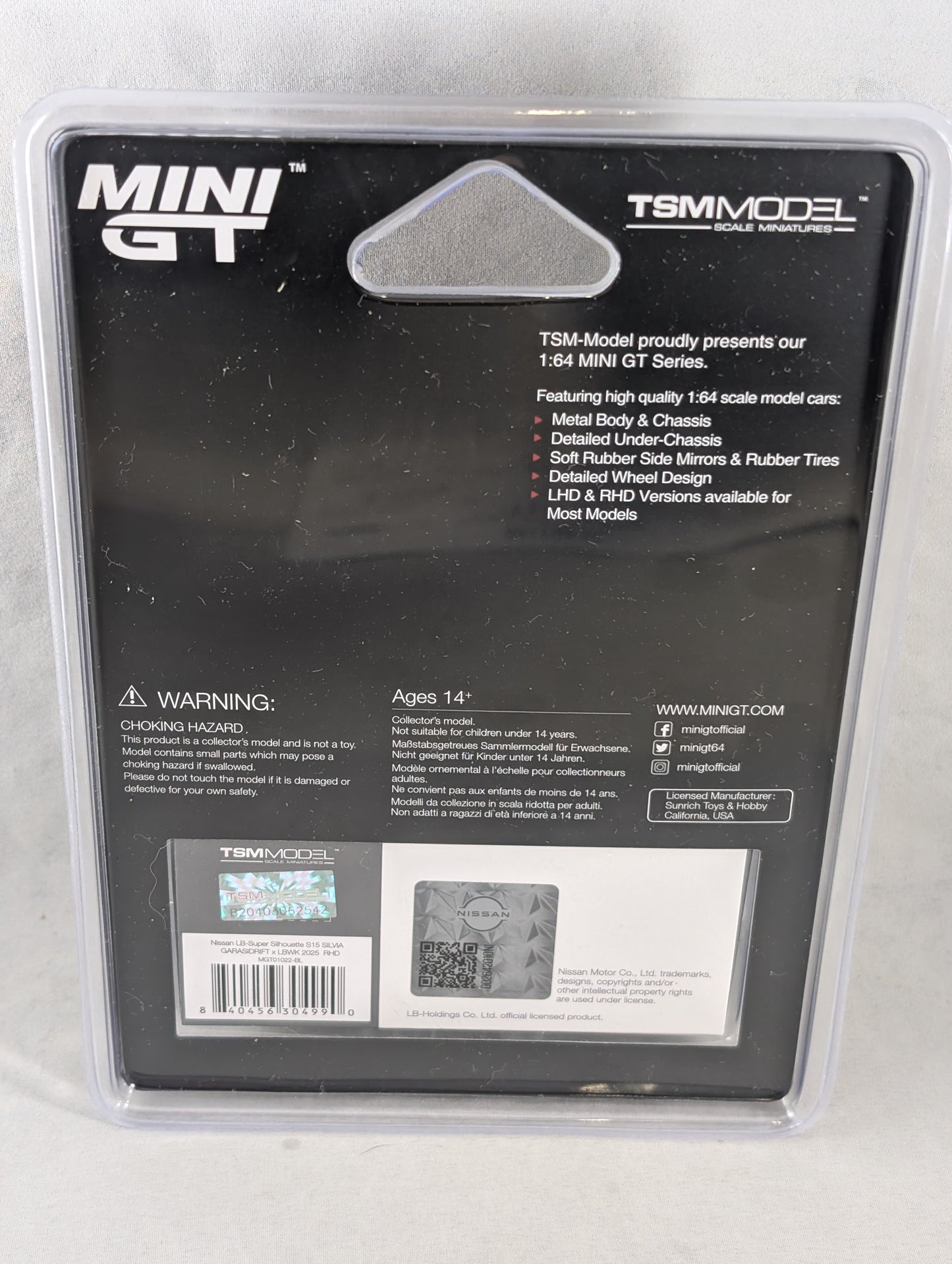 Mini GT Nissan Silvia S15 Super Silhouette Liberty Walk Garasi Drift 2025