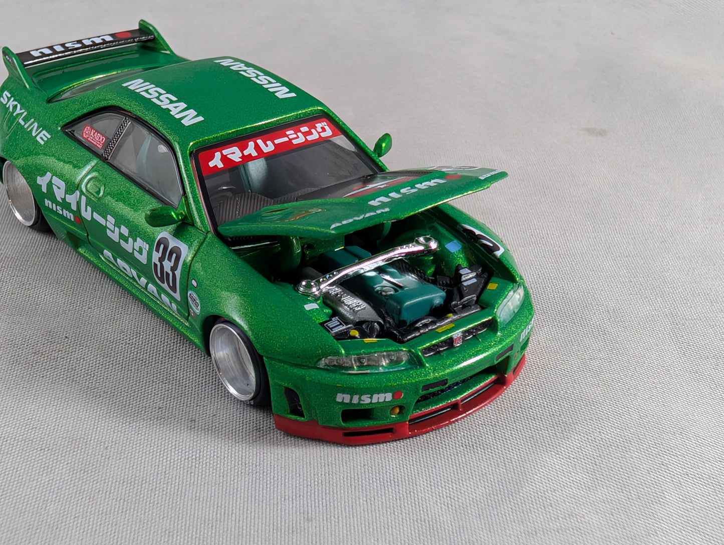 Mini GT Kaido House Nissan Skyline GT-R R33 Imai Racing V1 Sealed