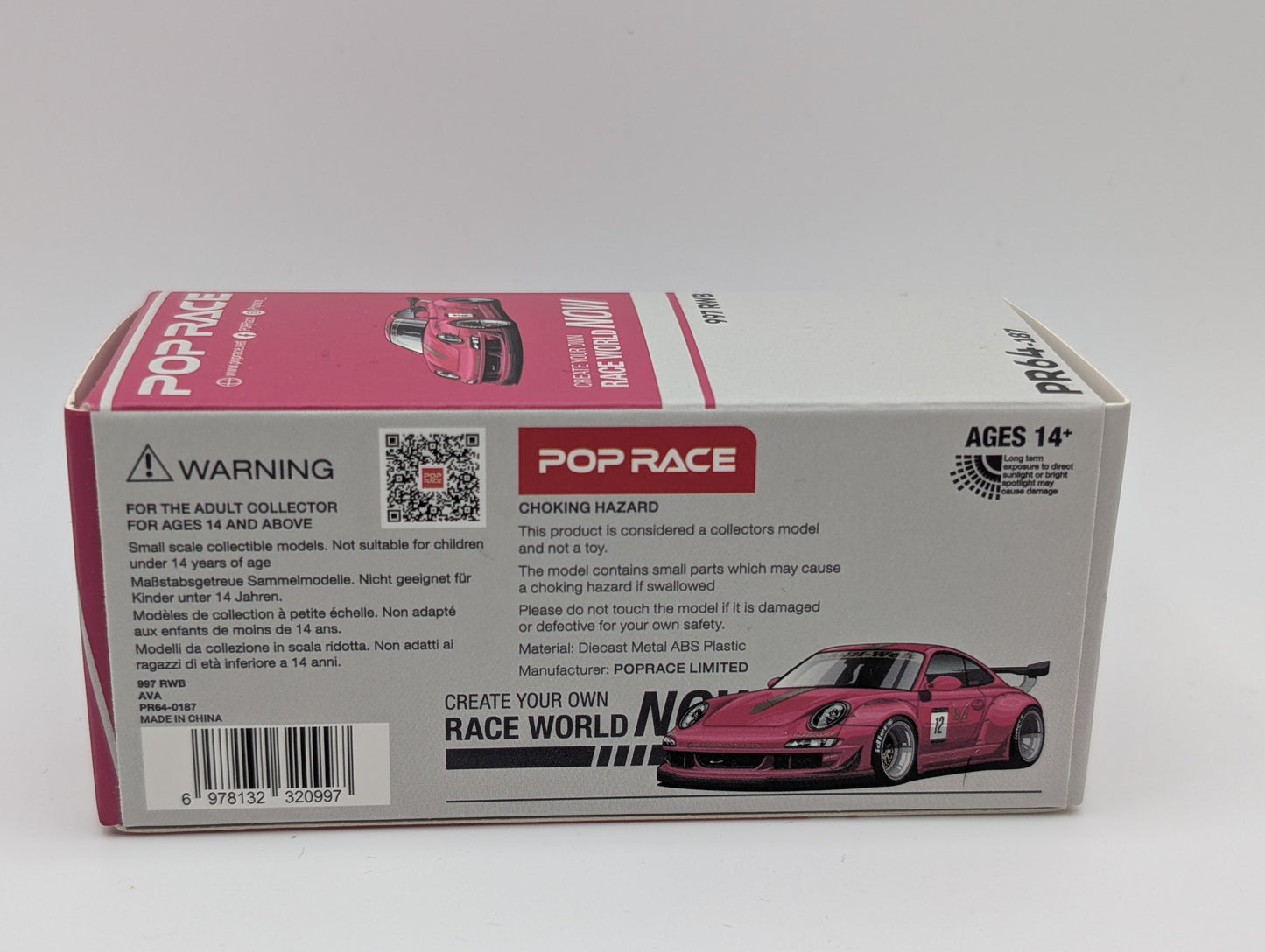 Pop Race 997 RWB Porsche Sealed
