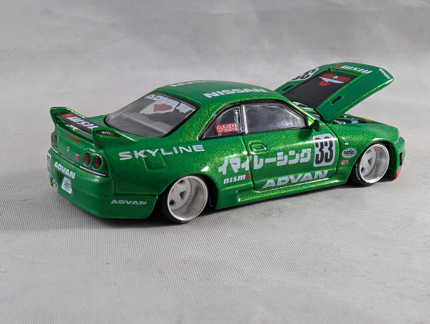 Mini GT Kaido House Nissan Skyline GT-R R33 Imai Racing V1 Sealed