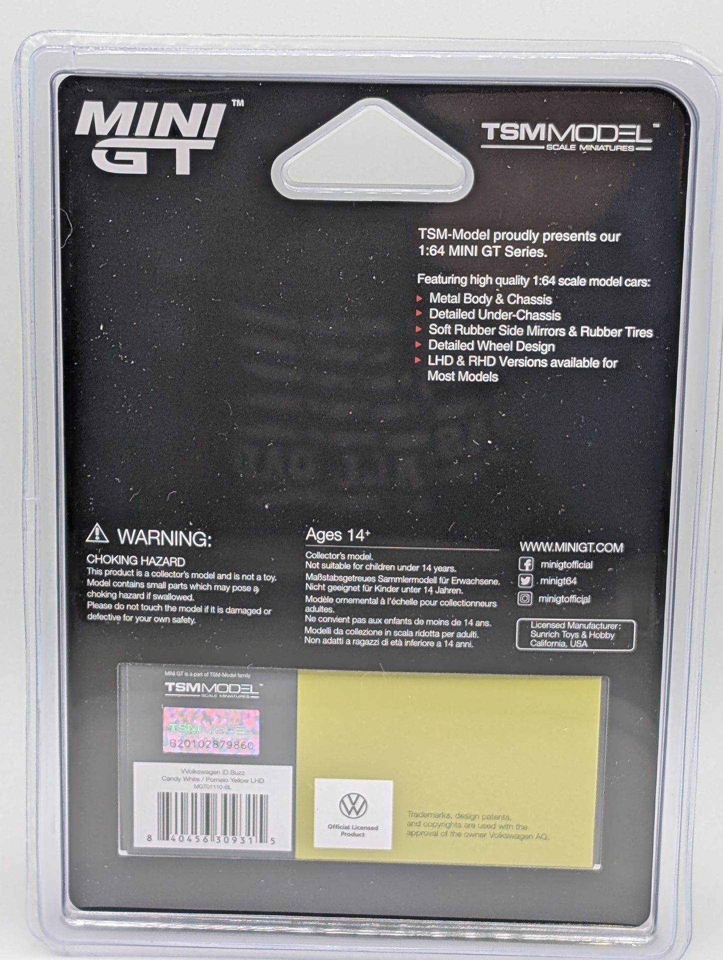 Mini GT Volkswagen ID Buzz