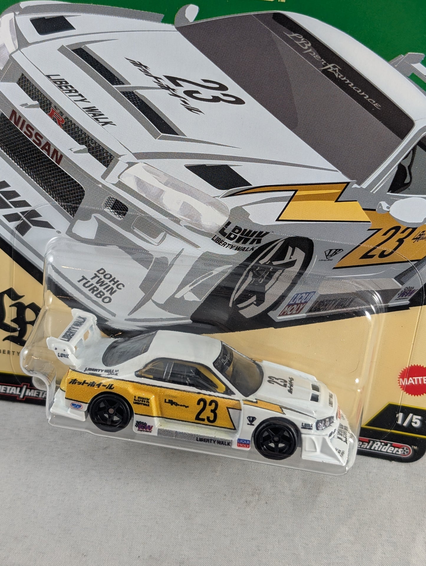 Hot Wheels Silhouettes LB-ER34 Super Silhouette Nissan Skyline