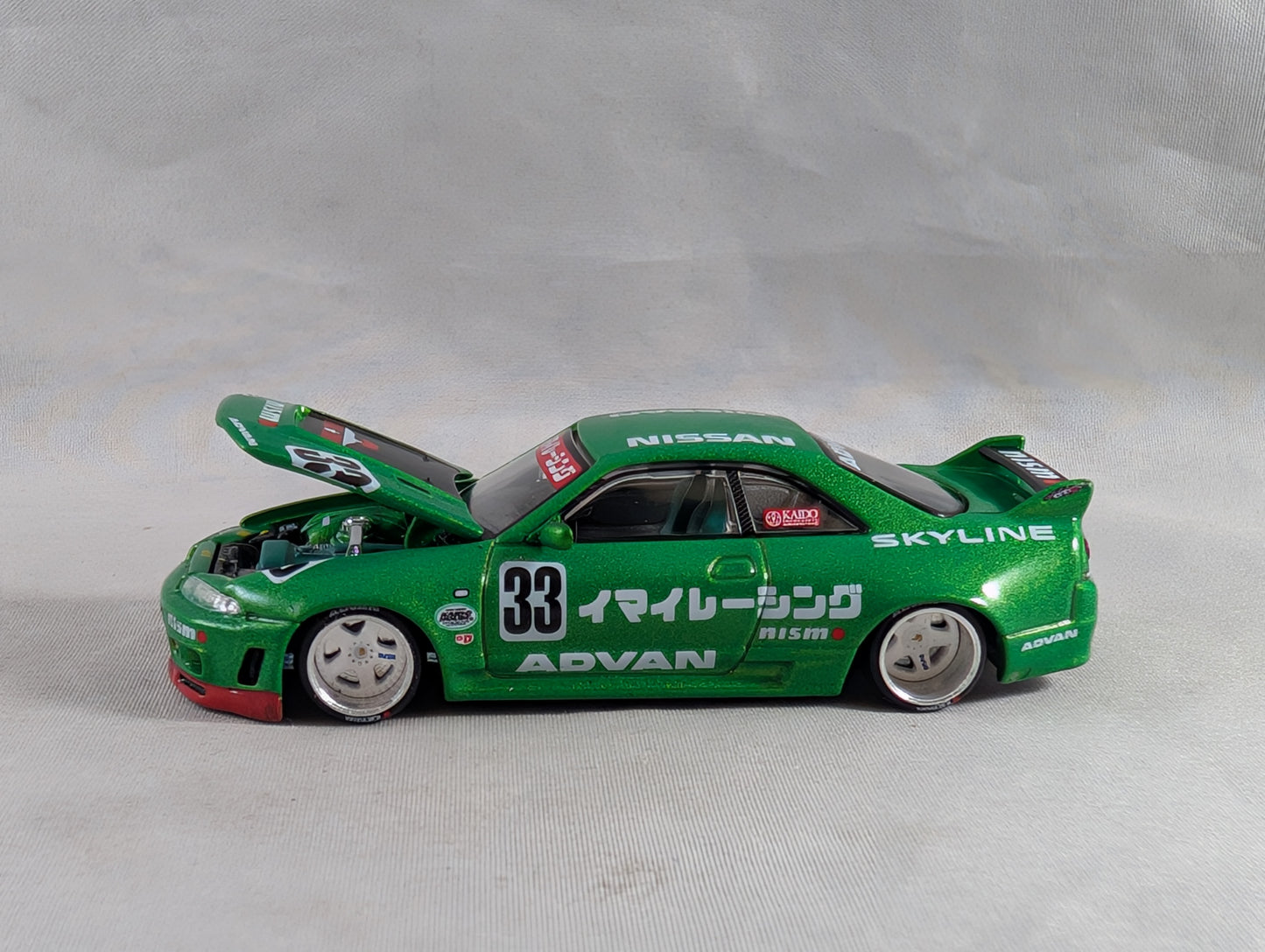 Mini GT Kaido House Nissan Skyline GT-R R33 Imai Racing V1 Sealed