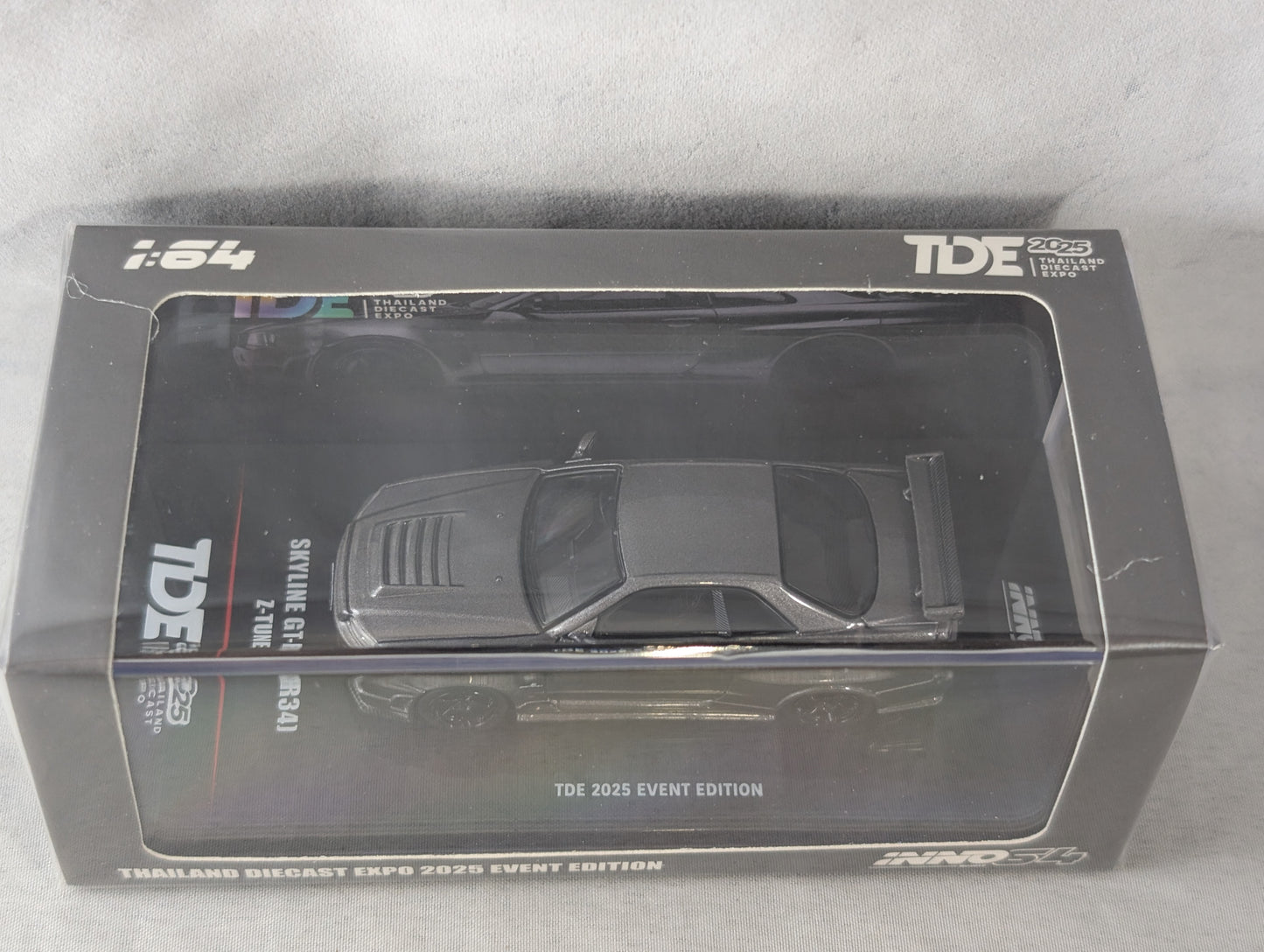 INNO64 Nissan Skyline GTR R34 z-tune Thailand diecast Expo 2025 event edition