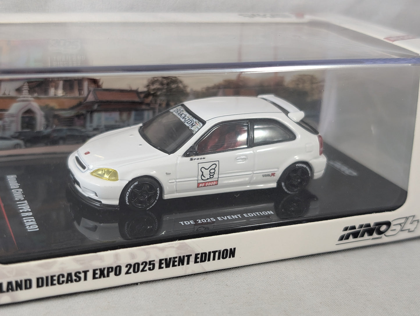 INNO64 Honda Civic Type R EK9 Thailand diecast Expo 2025 event edition
