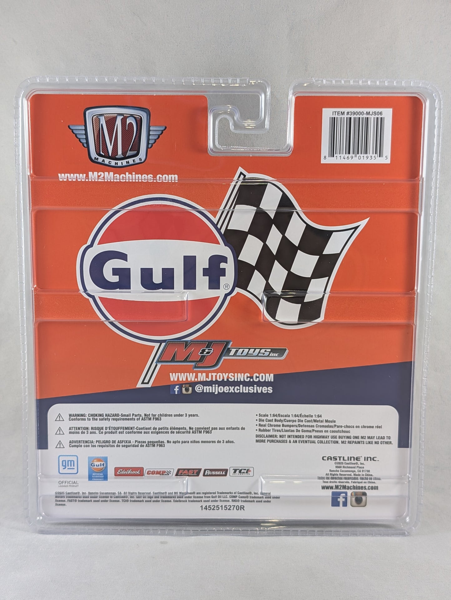 M2 Machines 1977 Chevy Cheyenne Super 30 Gulf racing Mijo Exclusive