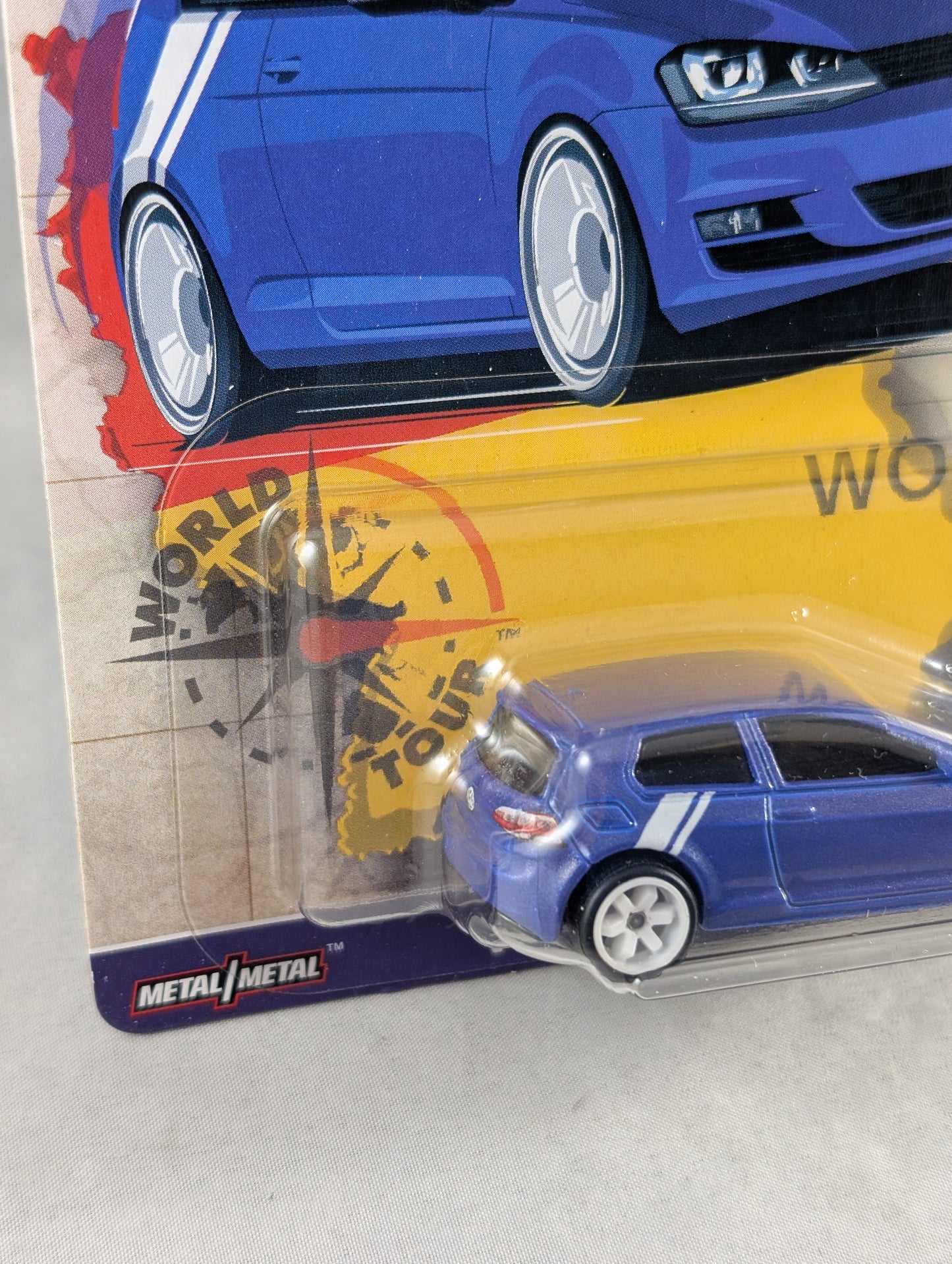 Hot Wheels Volkswagen golf MK7 world tour