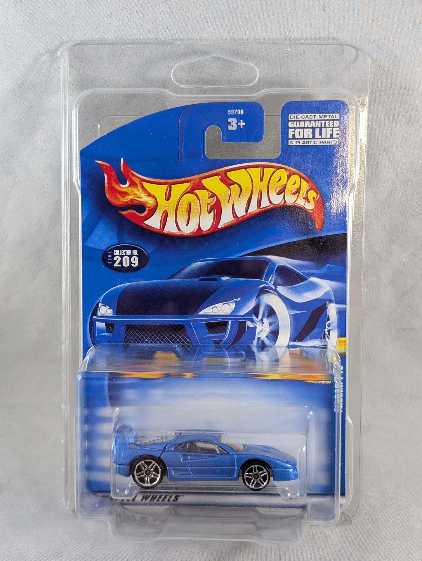 2001 Hot Wheels Ferrari f40 With Protector