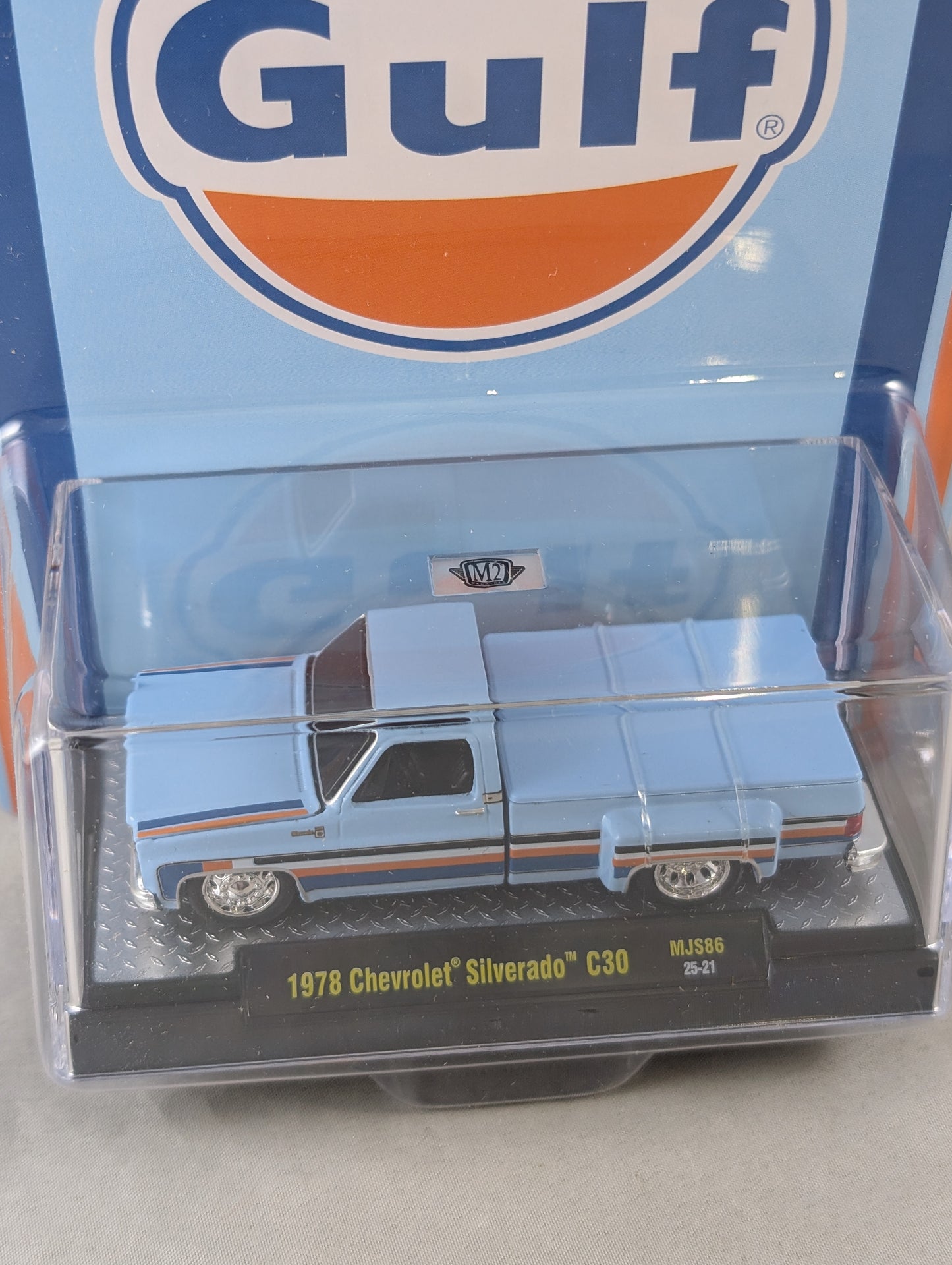 M2 Machines 1978 Chevy Silverado C30 Gulf