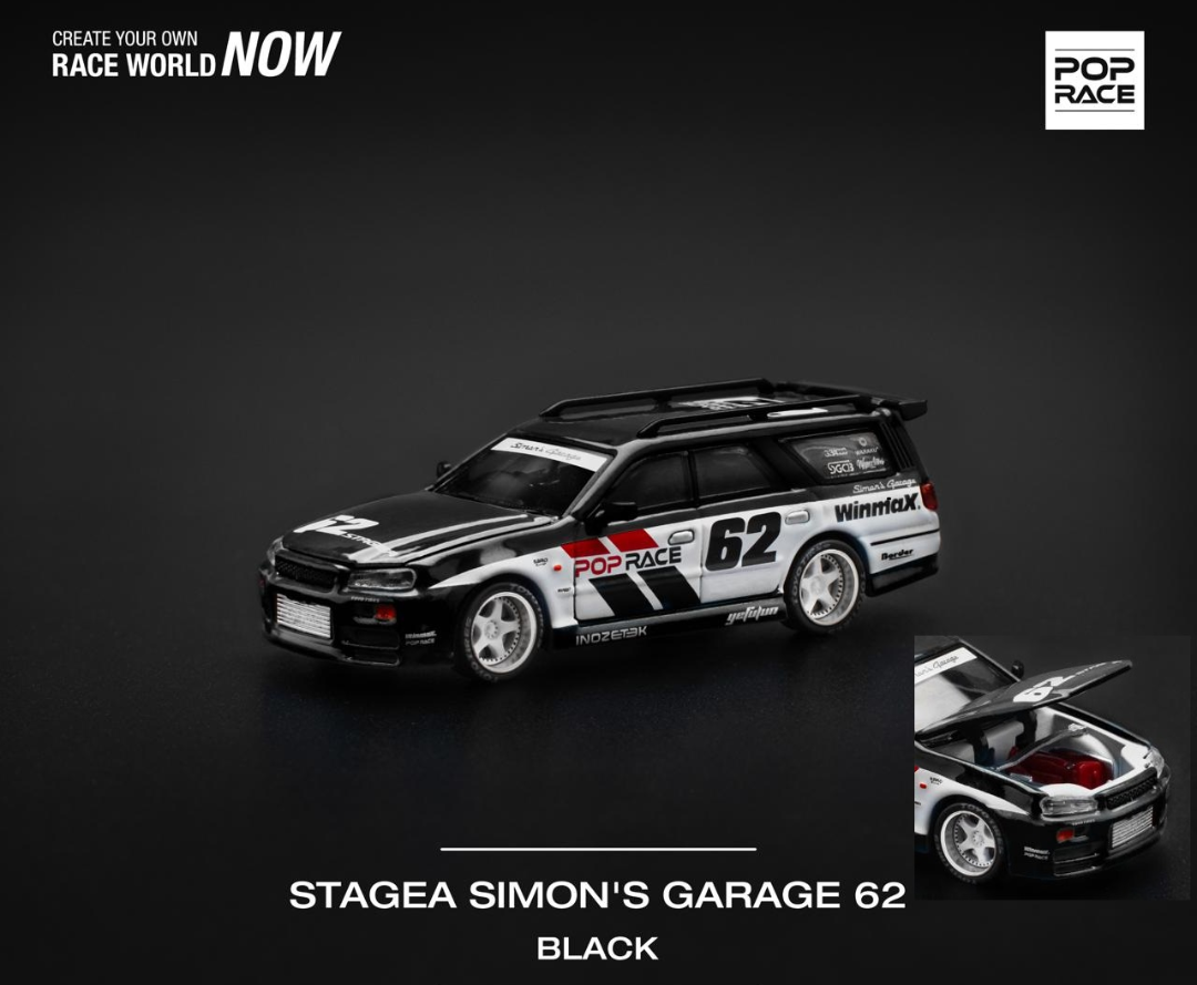 Pop Race Nissan Stagea Simons Garage #62