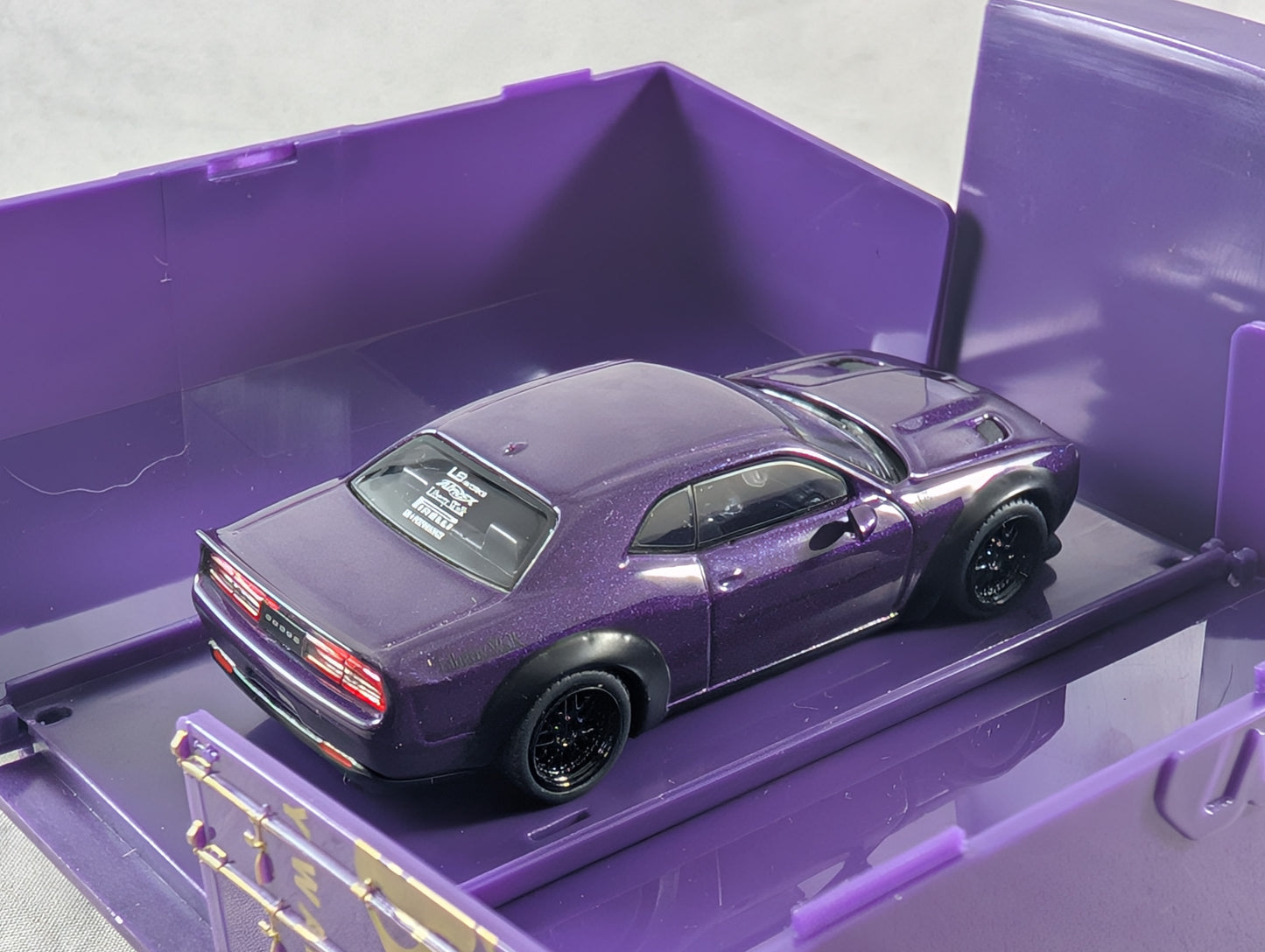 Tarmac Works Dodge Challenger SRT Hellcat With Truck Liberty Walk Sealed