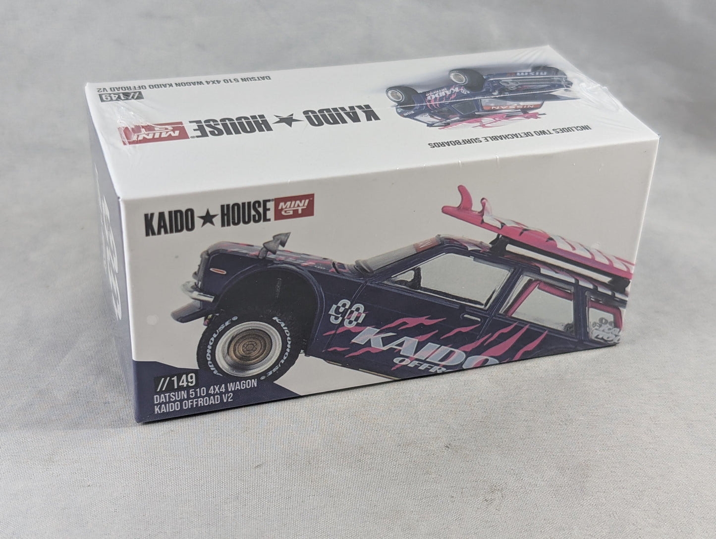 Mini GT Kaido House Datsun 510 4x4 Wagon Kaido Off-road V2 Sealed