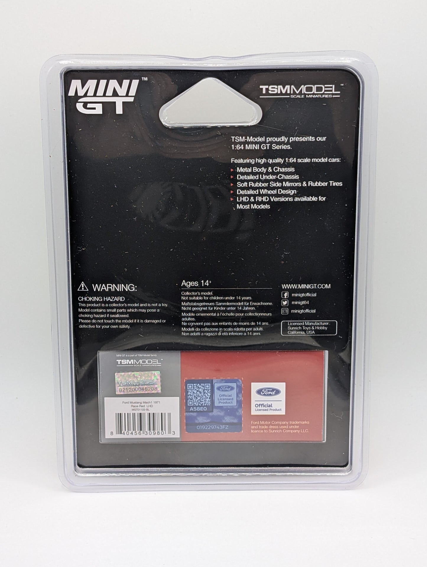 Mini GT Ford Mustang Mach1 1971