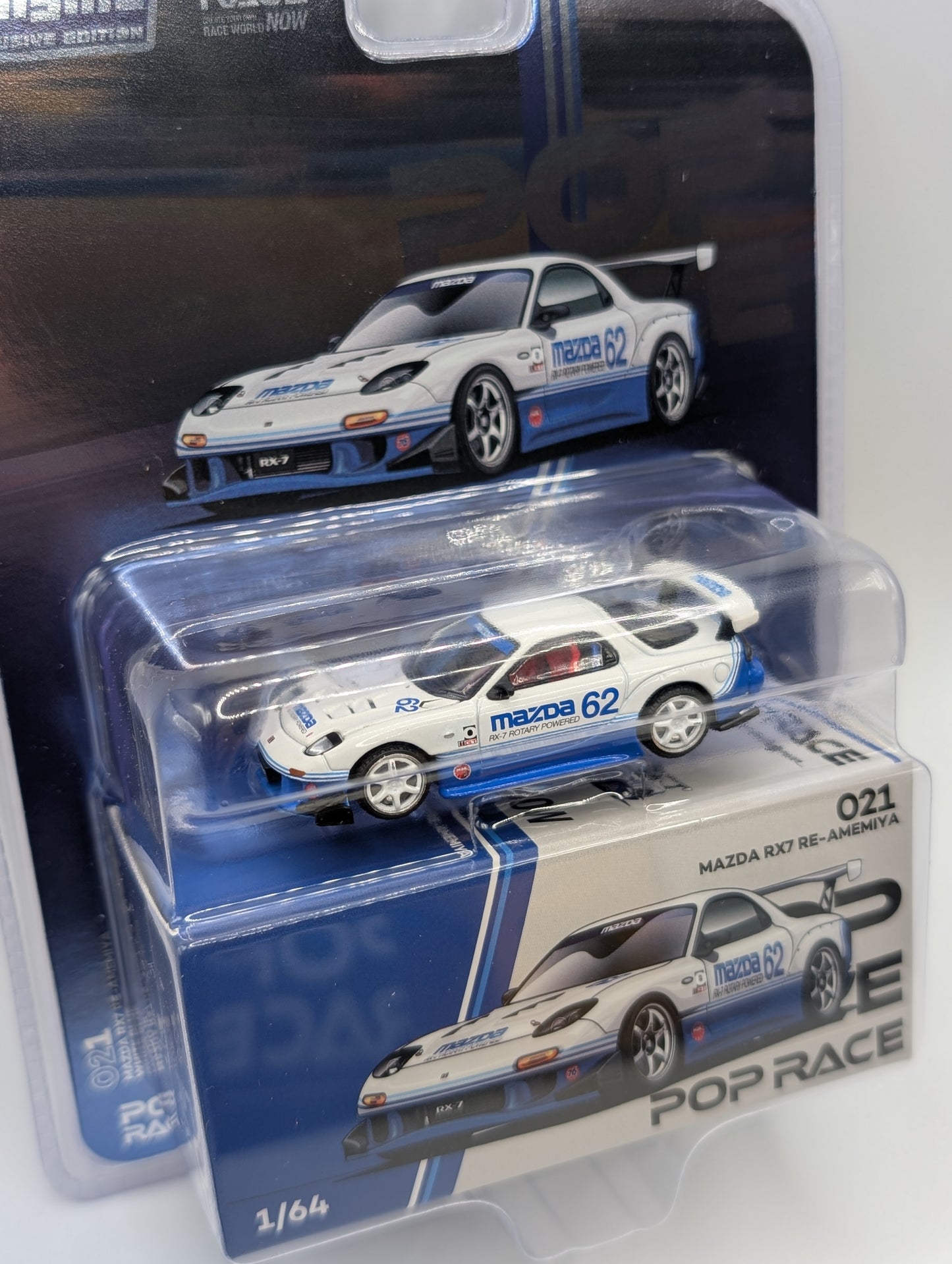 Pop Race 1/64 Enigma Mazda RX7 Fd3S