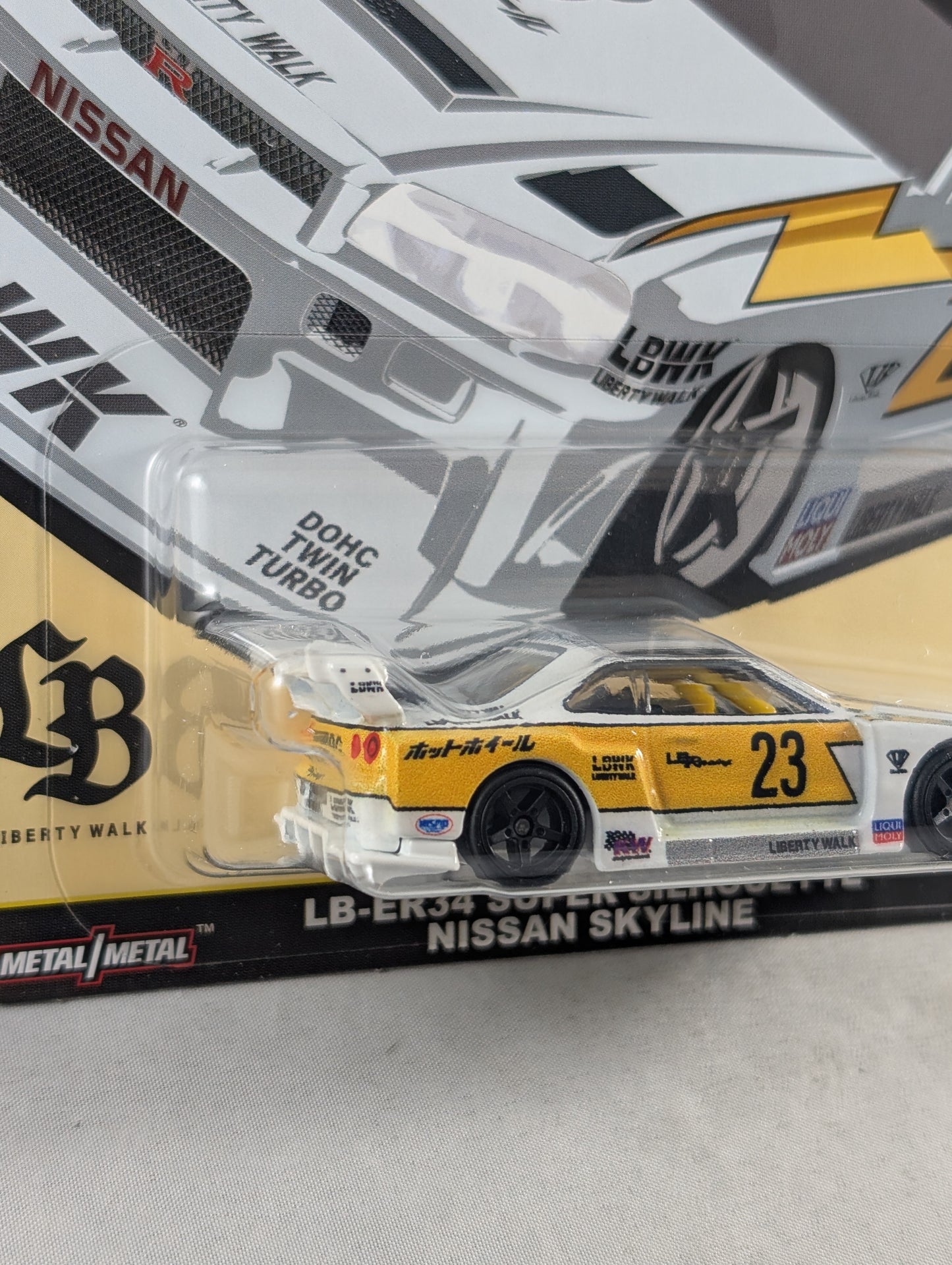 Hot Wheels Silhouettes LB-ER34 Super Silhouette Nissan Skyline