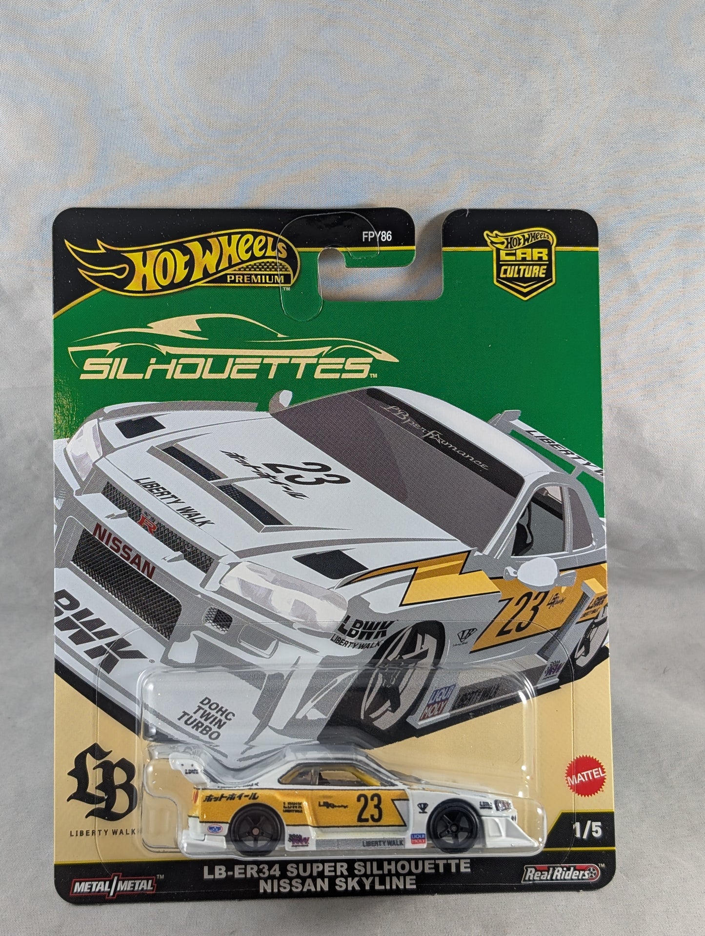 Hot Wheels Silhouettes LB-ER34 Super Silhouette Nissan Skyline