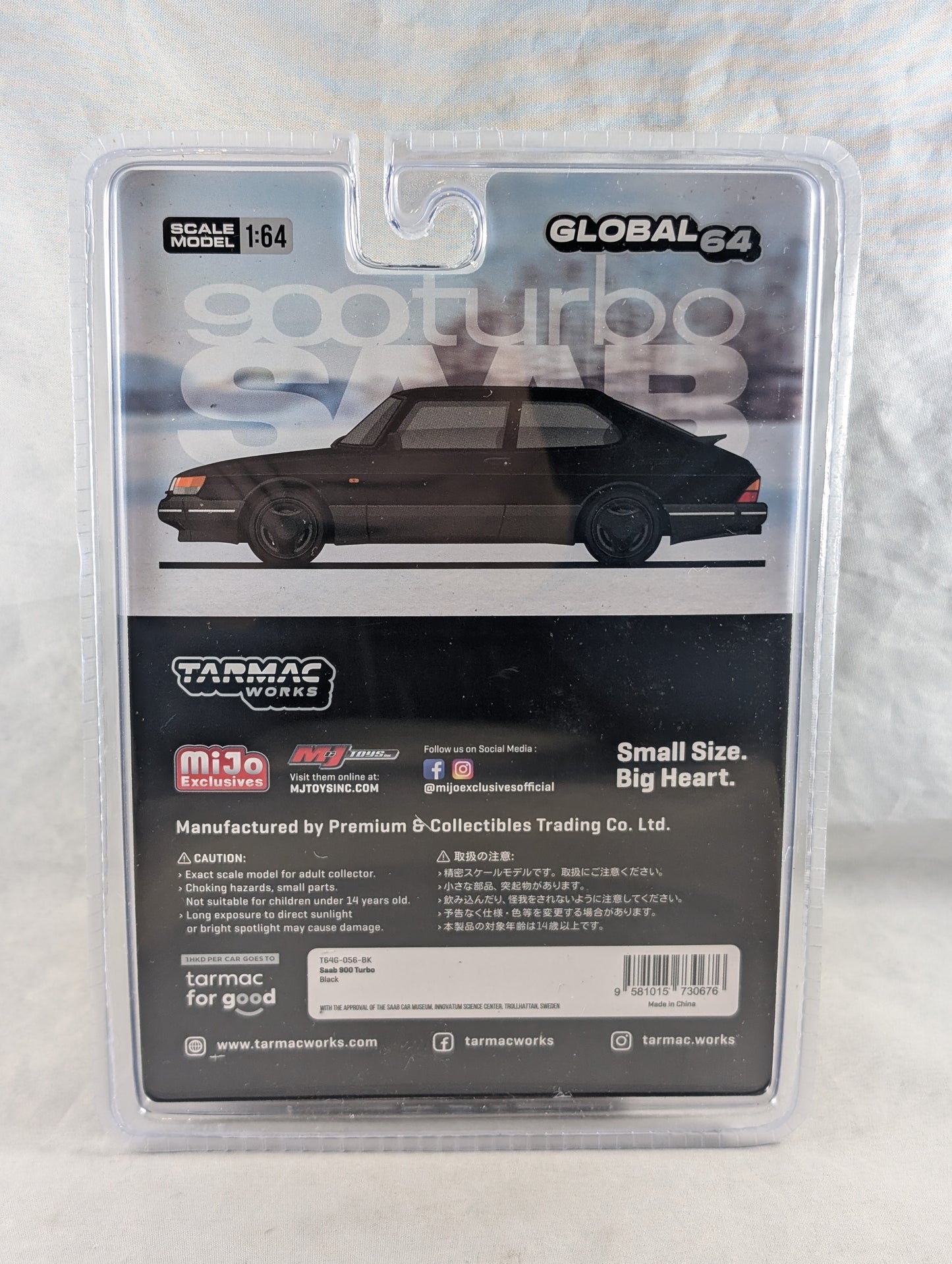 Tarmac Works Saab 900 Turbo Mijo Exclusives