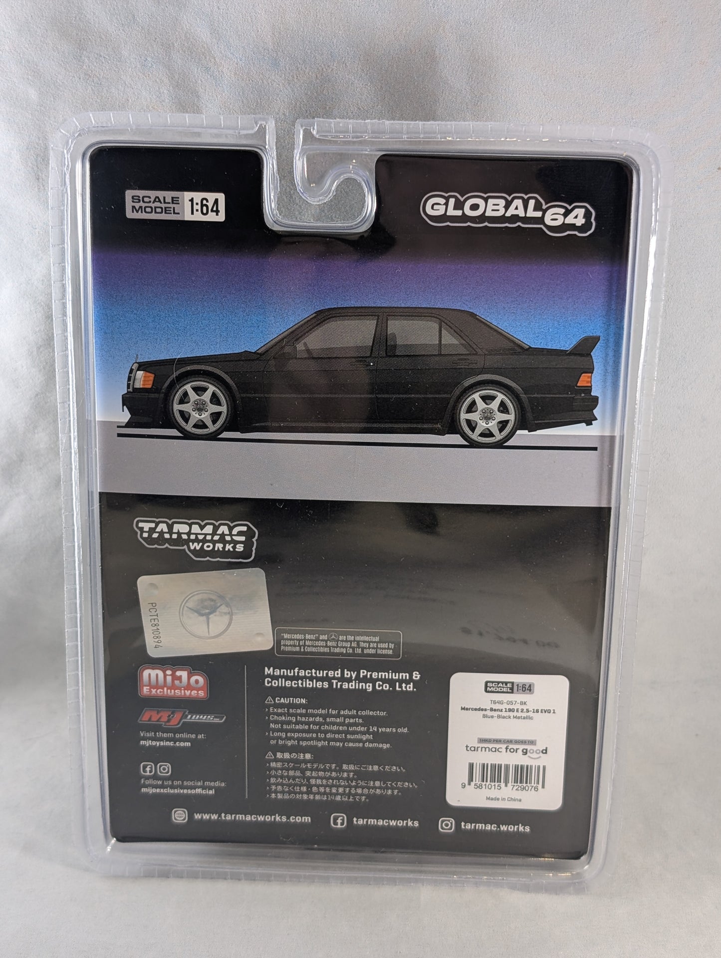 Tarmac Mercedes Benz 190 E 2.5-16 Evo 1