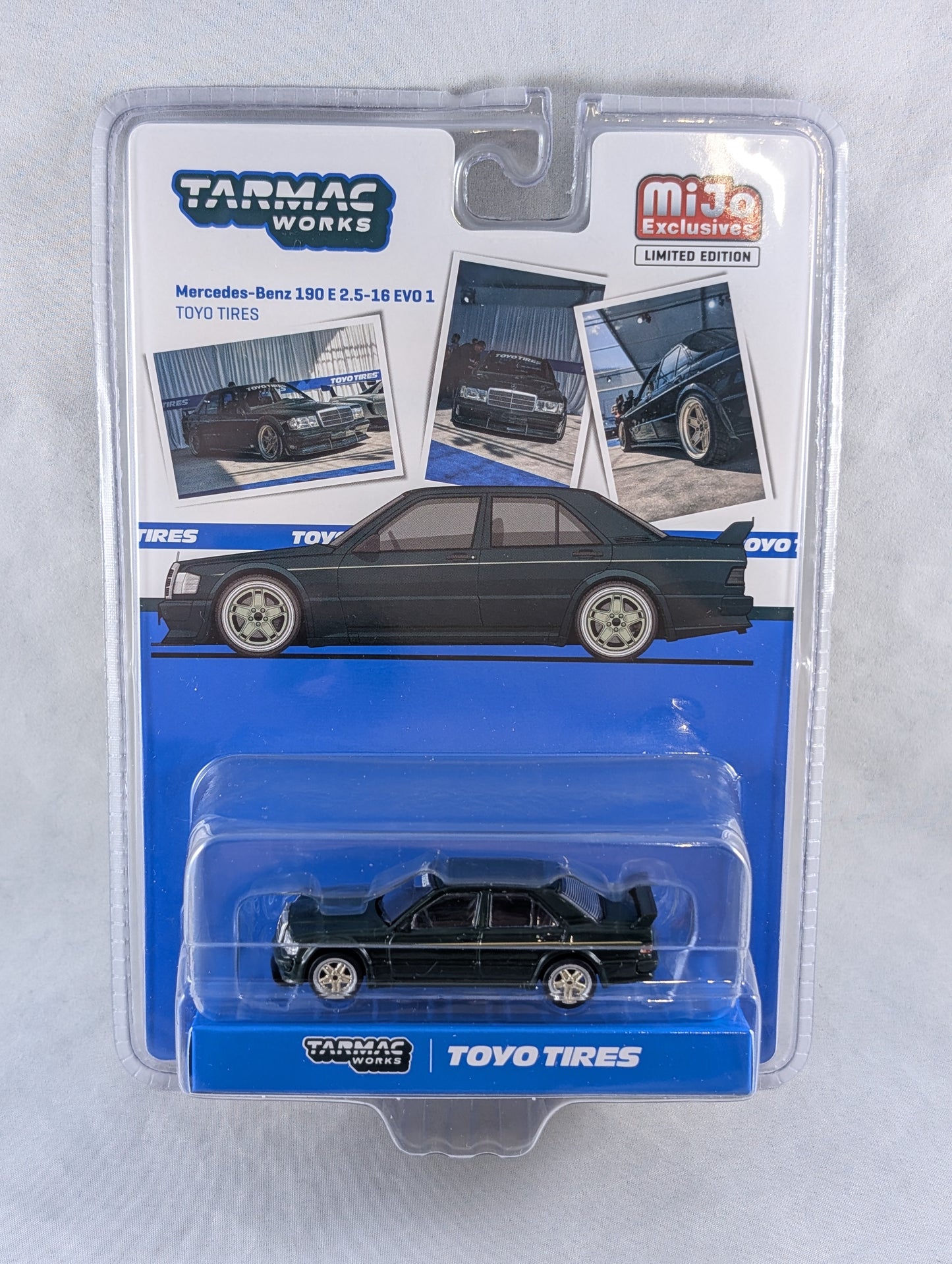 Tarmac Works Mercedes Benz 190 E 2.5-16 Evo 1 Toyo tires