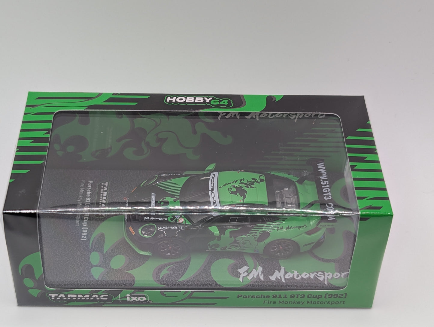 Tarmac Porsche 911 GT3 Cup 992 Fire Monkey Motorsport