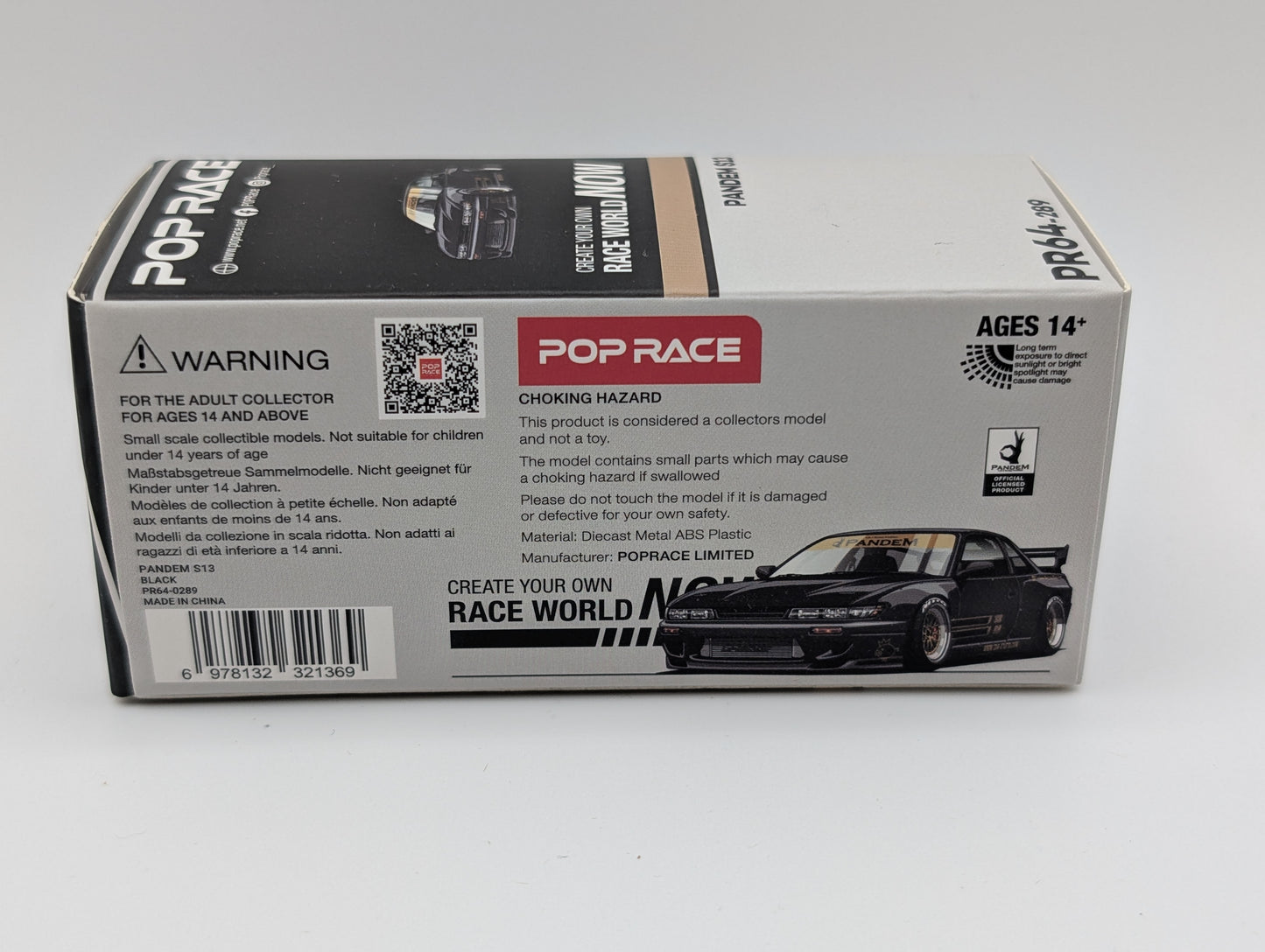 Pop Race Pandem S13 Silvia Sealed