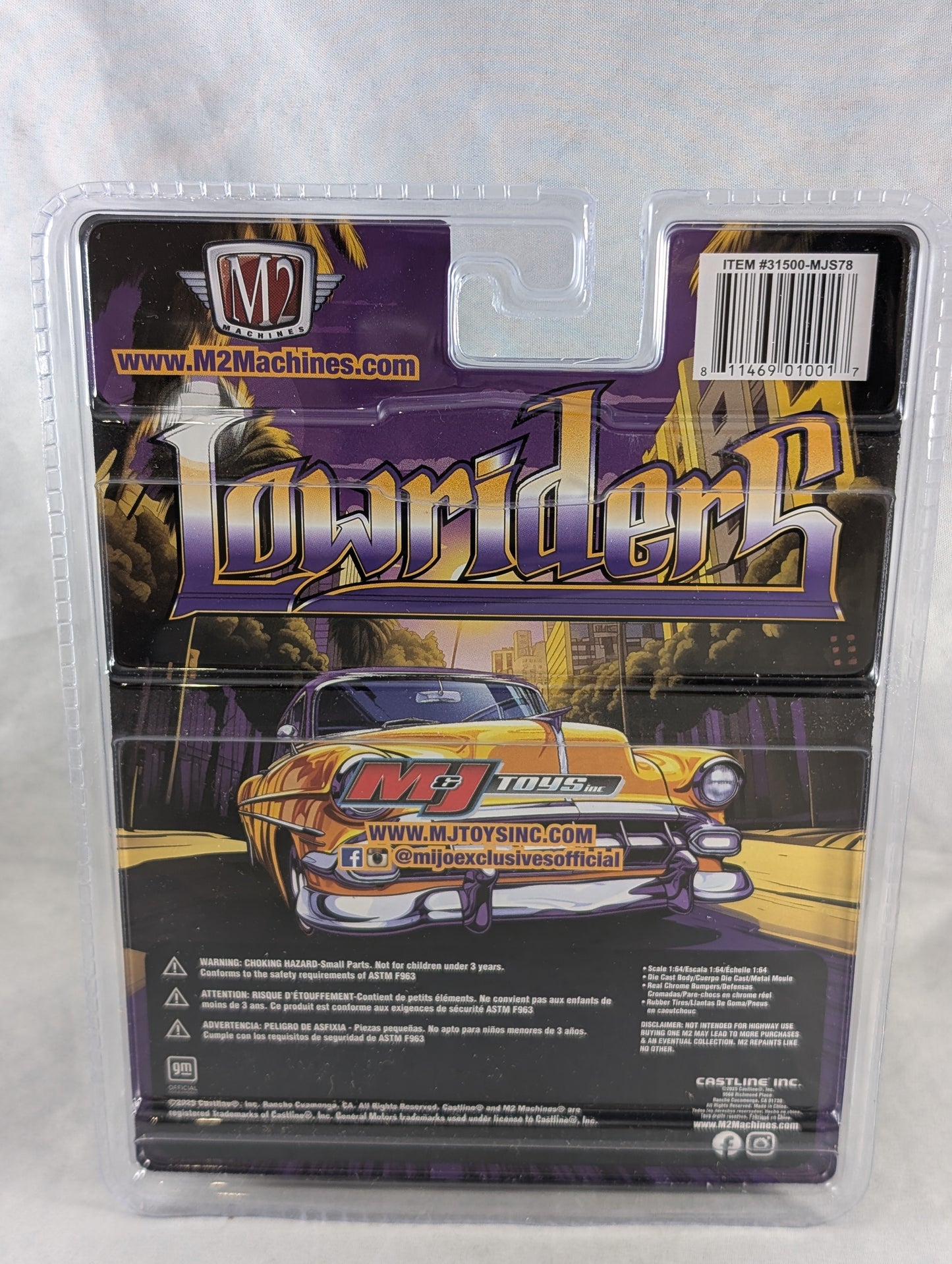 M2 Machines 1954 Chevy Bel Air Lowriders Mijo Exclusive