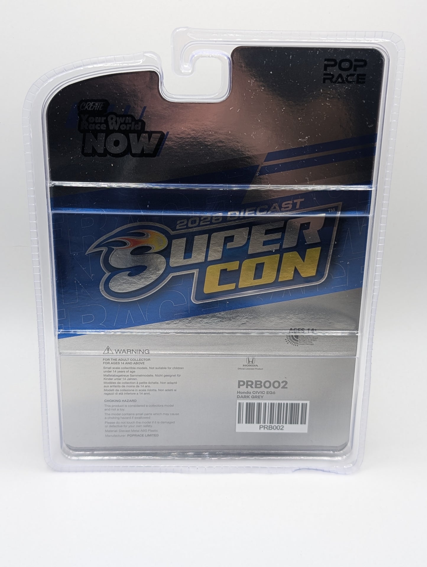 Pop Race Honda Civic EG6 2026 SuperCon